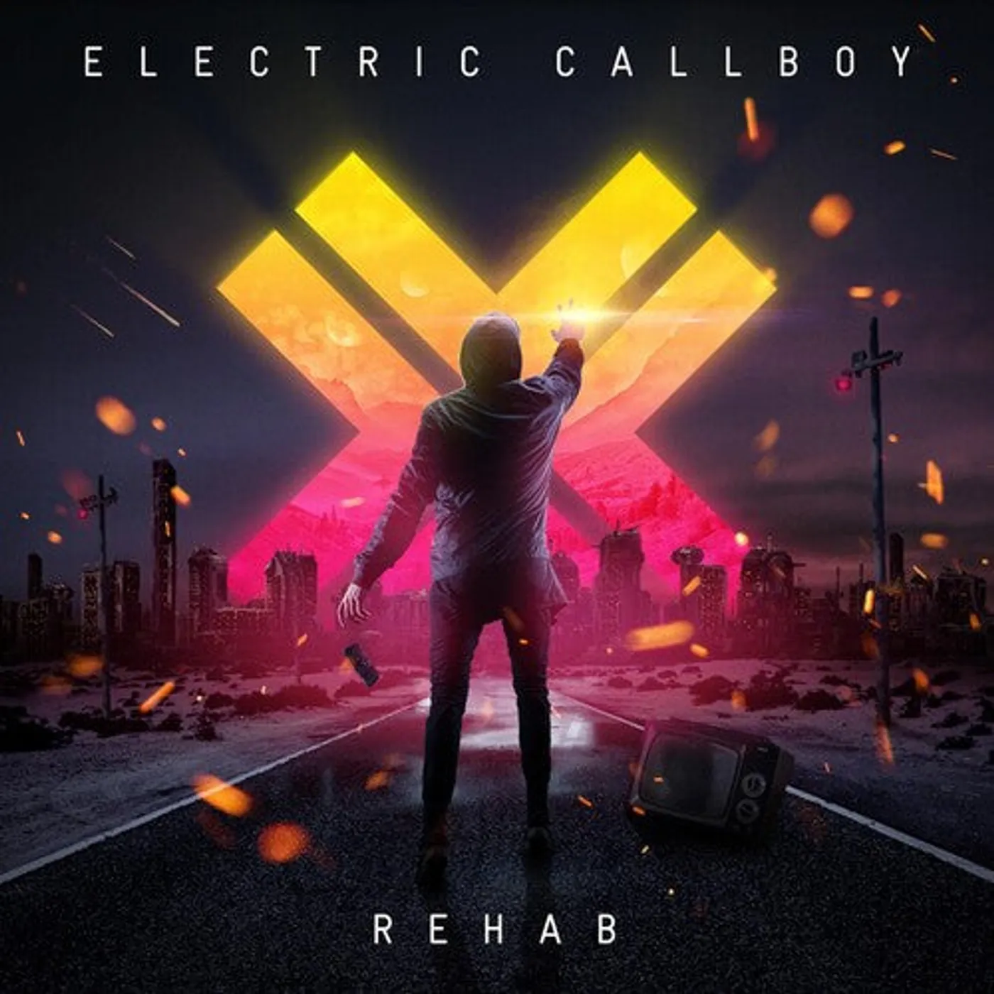 Electric Callboy LP Vinyl - Rehab (Re-Issue 2023) (Cvnl) (Ltd) (Purp) (Smok)