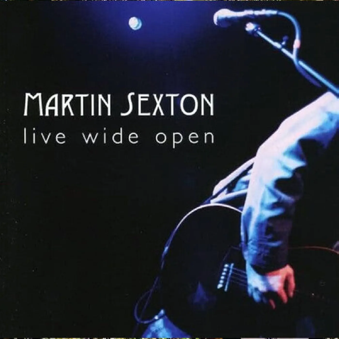 Martin Sexton LP Vinyl - Live Wide Open (Blue) (Coloured Vinyl) (Viol)