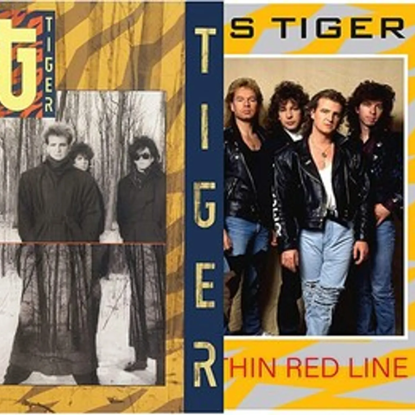 Glass Tiger LP Vinyl - Thin Red Line (Coloured Vinyl) (Can)