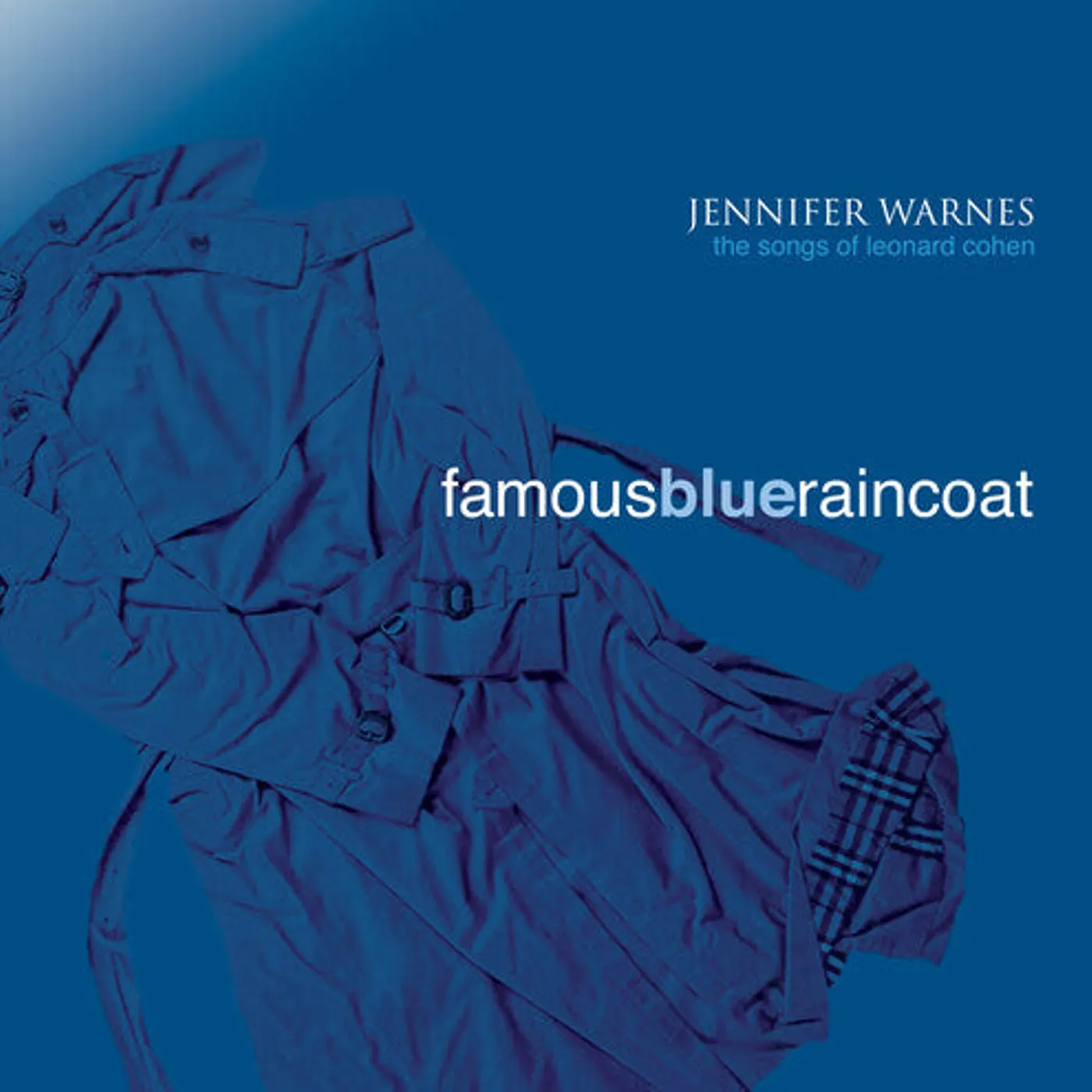 Jennifer Warnes LP Vinyl - Famous Blue Raincoat