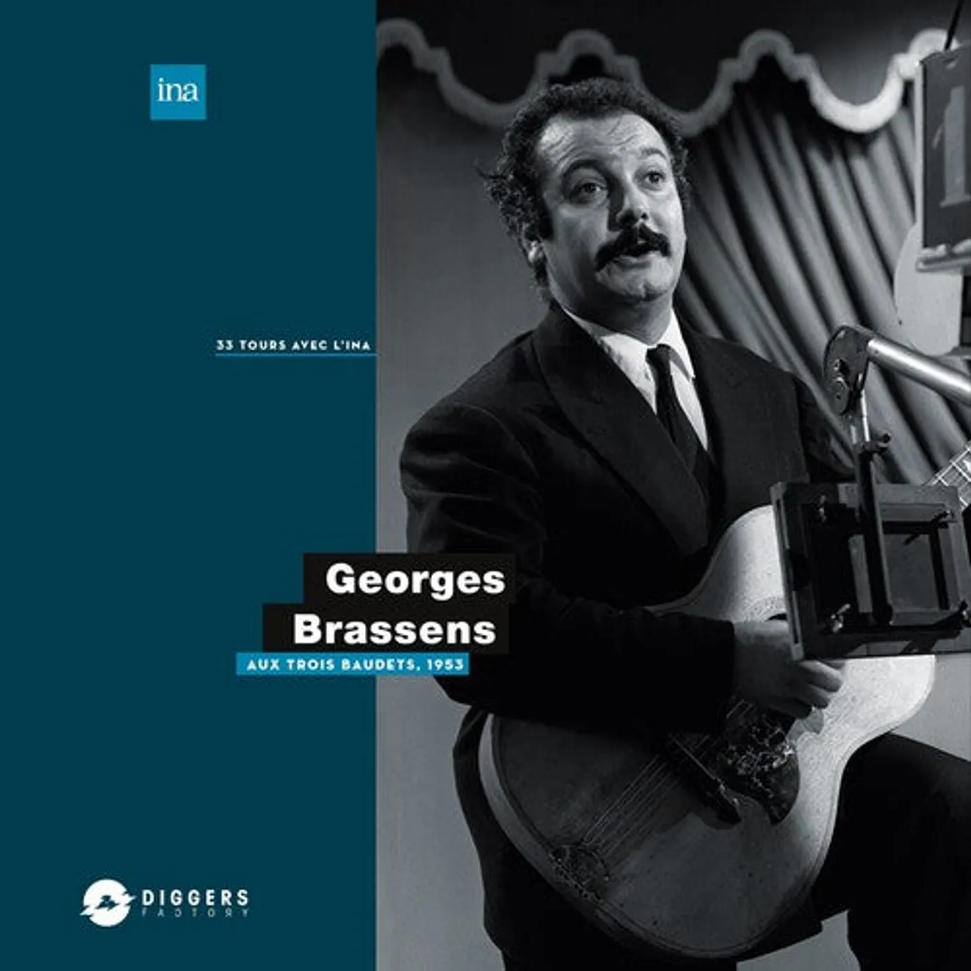 Georges Brassens LP Vinyl - Aux Trois Baudets 1953