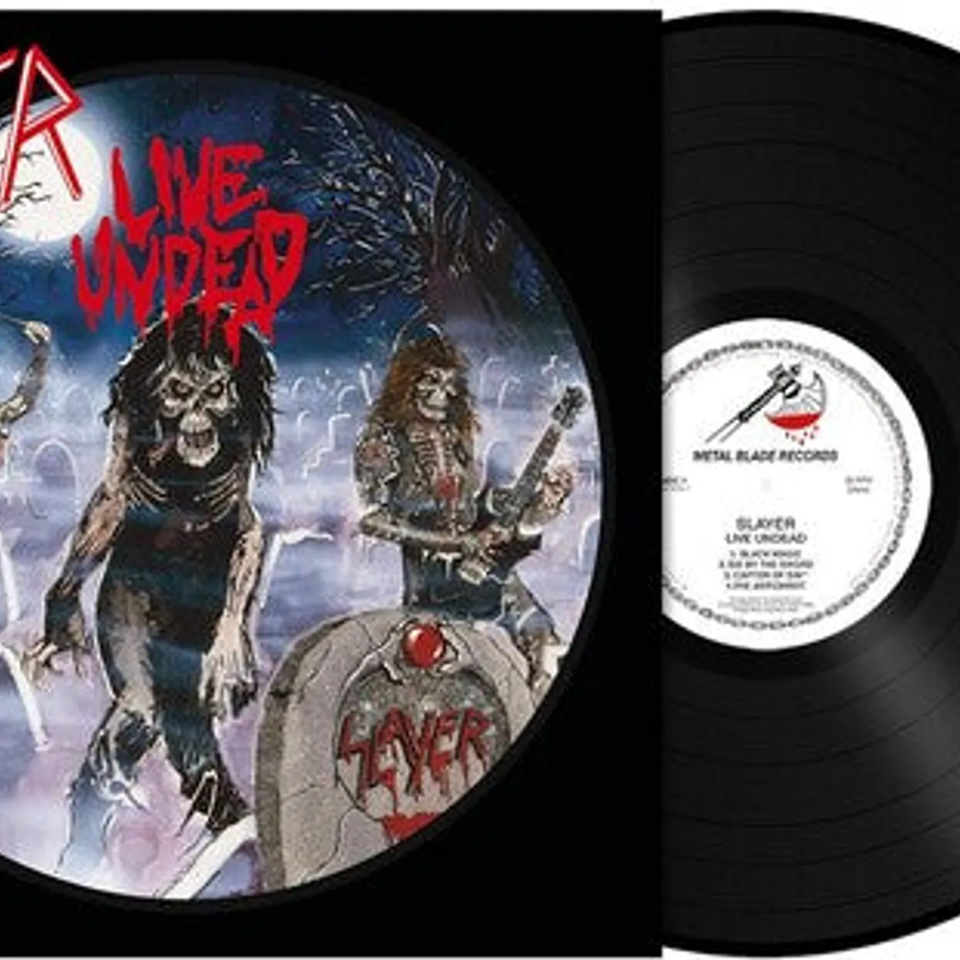 Slayer LP Vinyl - Live Undead (Blk) (Ogv)