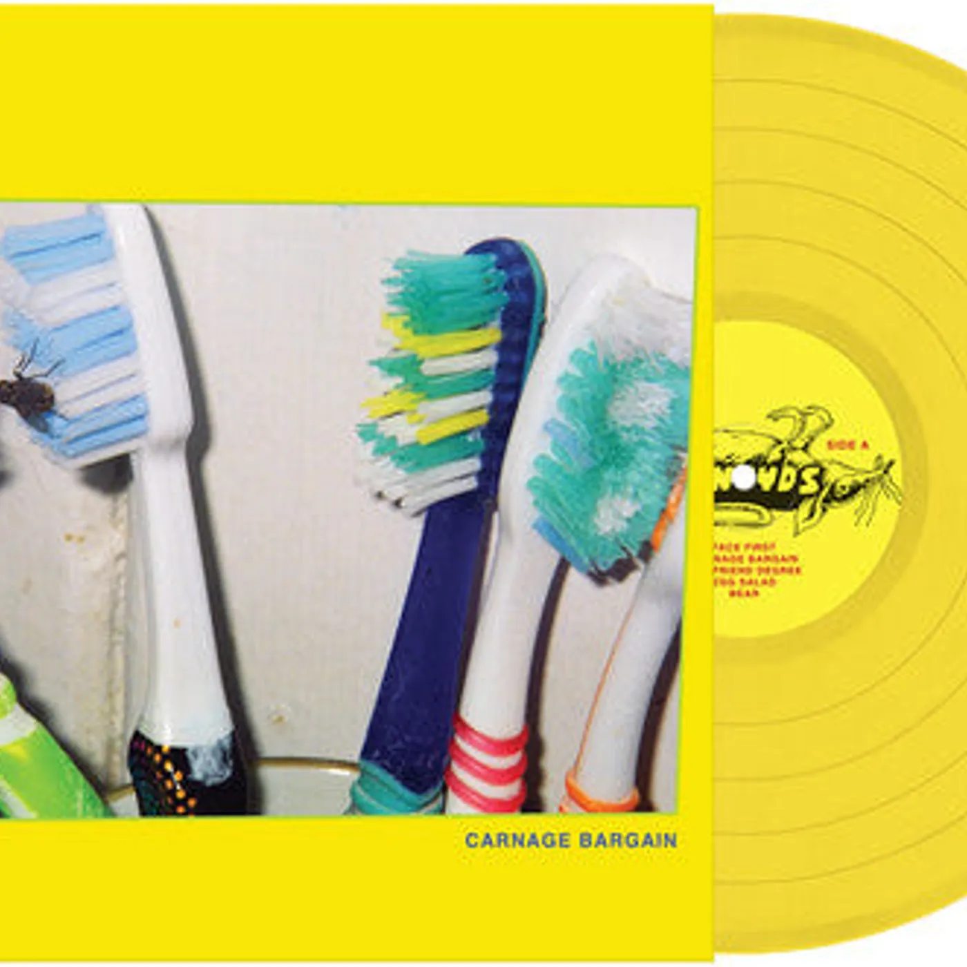 The Paranoyds LP Vinyl - Carnage Bargain (Yellow) (Coloured Vinyl) (Ylw)