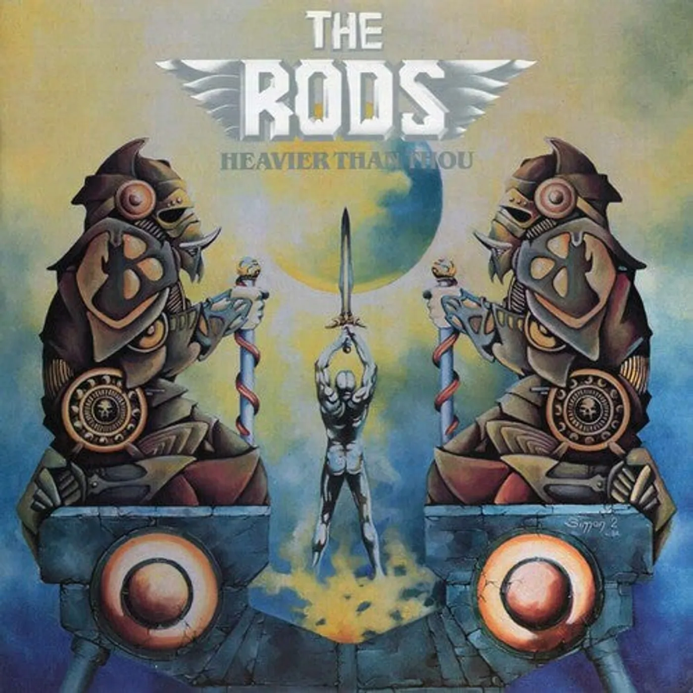 Rods LP Vinyl - Heavier Than Thou - Silver (Coloured Vinyl) (Slv)