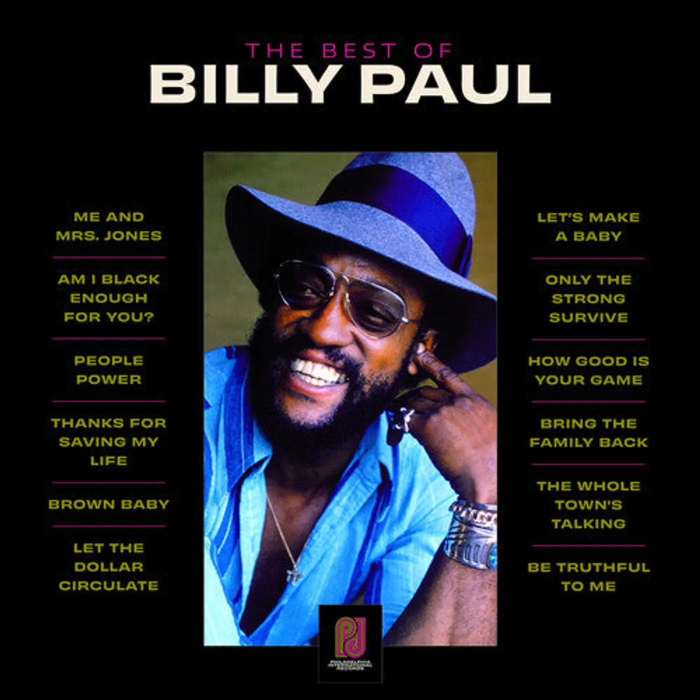 Billy Paul LP Vinyl - Best Of Billy Paul (Ofv)
