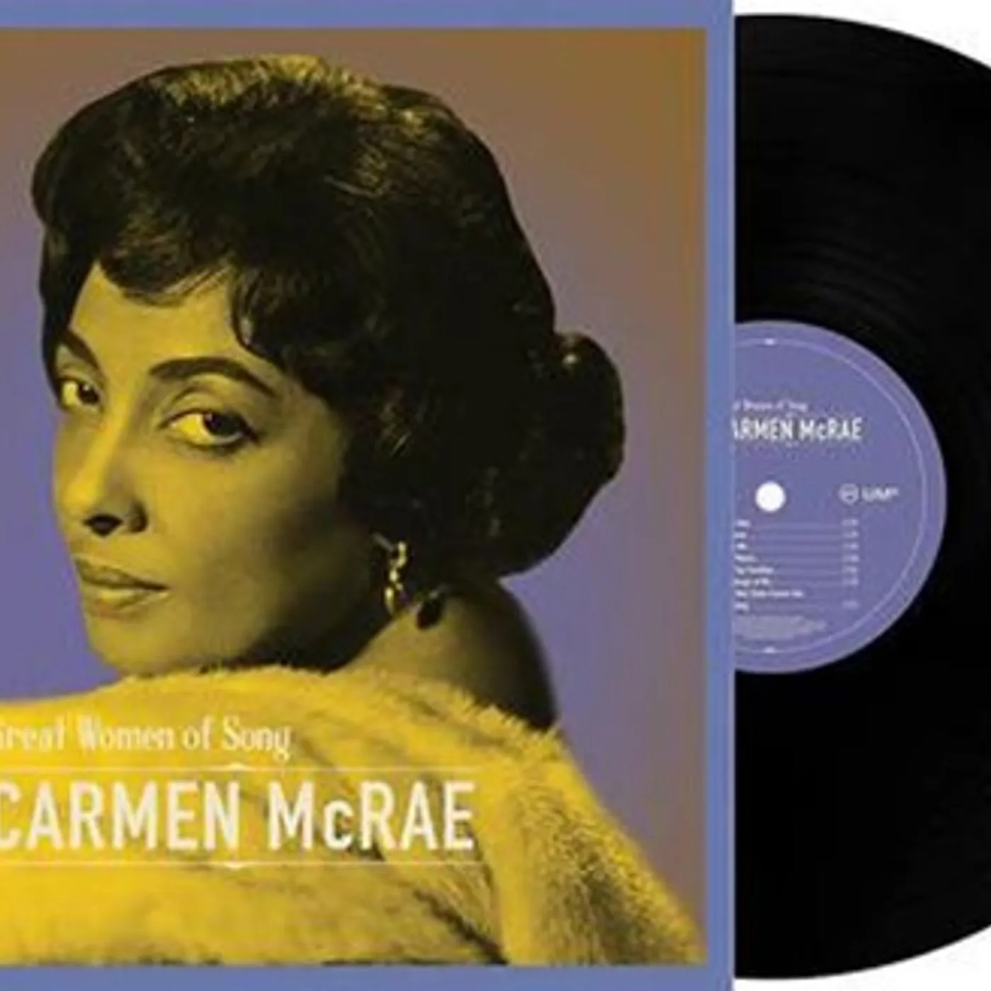 Carmen McRae LP Vinyl - Great Women Of Song: Carmen Mcrae
