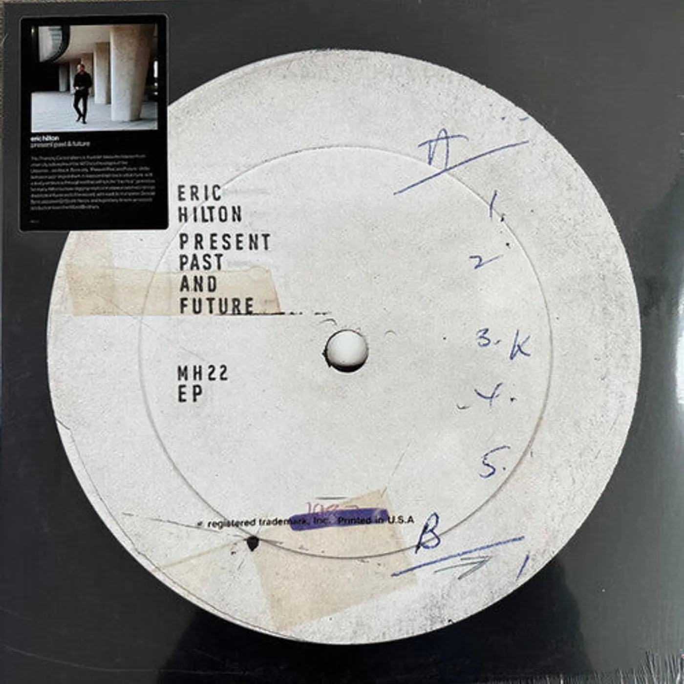 Eric Hilton LP Vinyl - Present Past And Future (Cvnl)