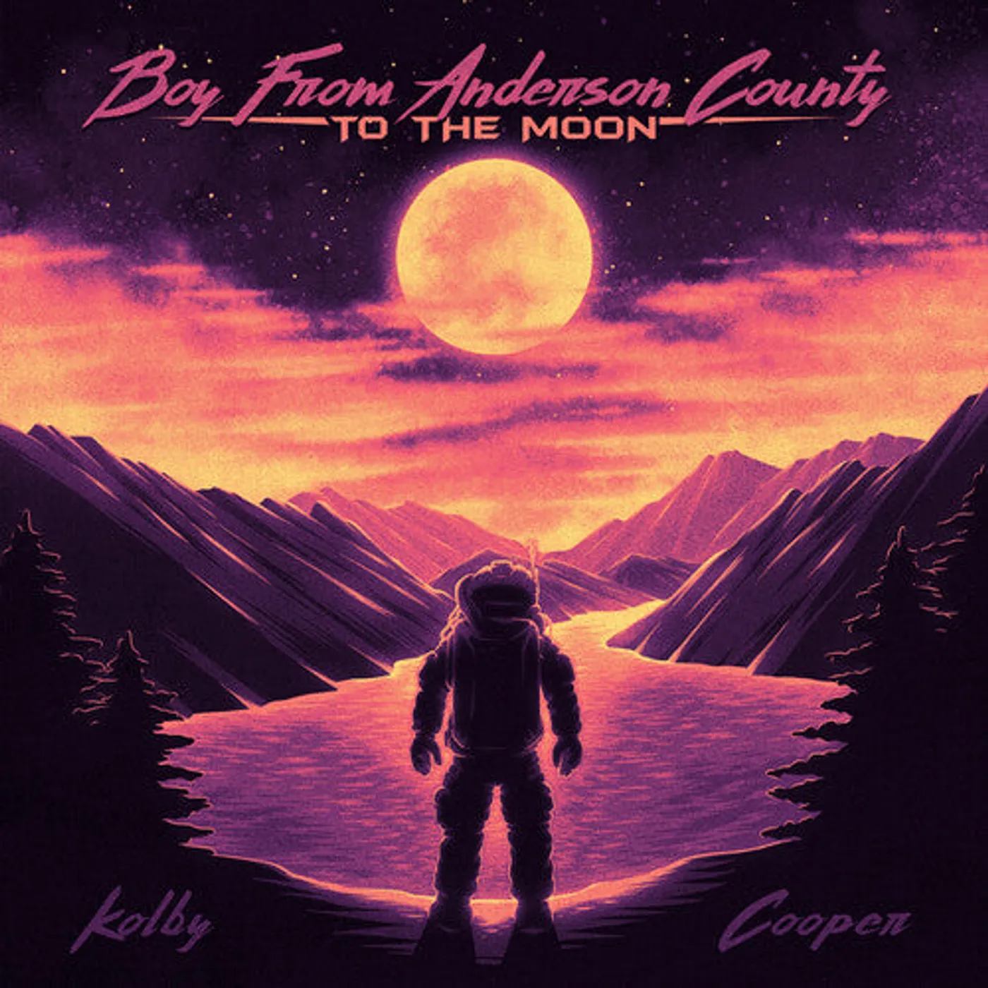 Kolby Cooper LP Vinyl - Boy From Anderson County To The Moon