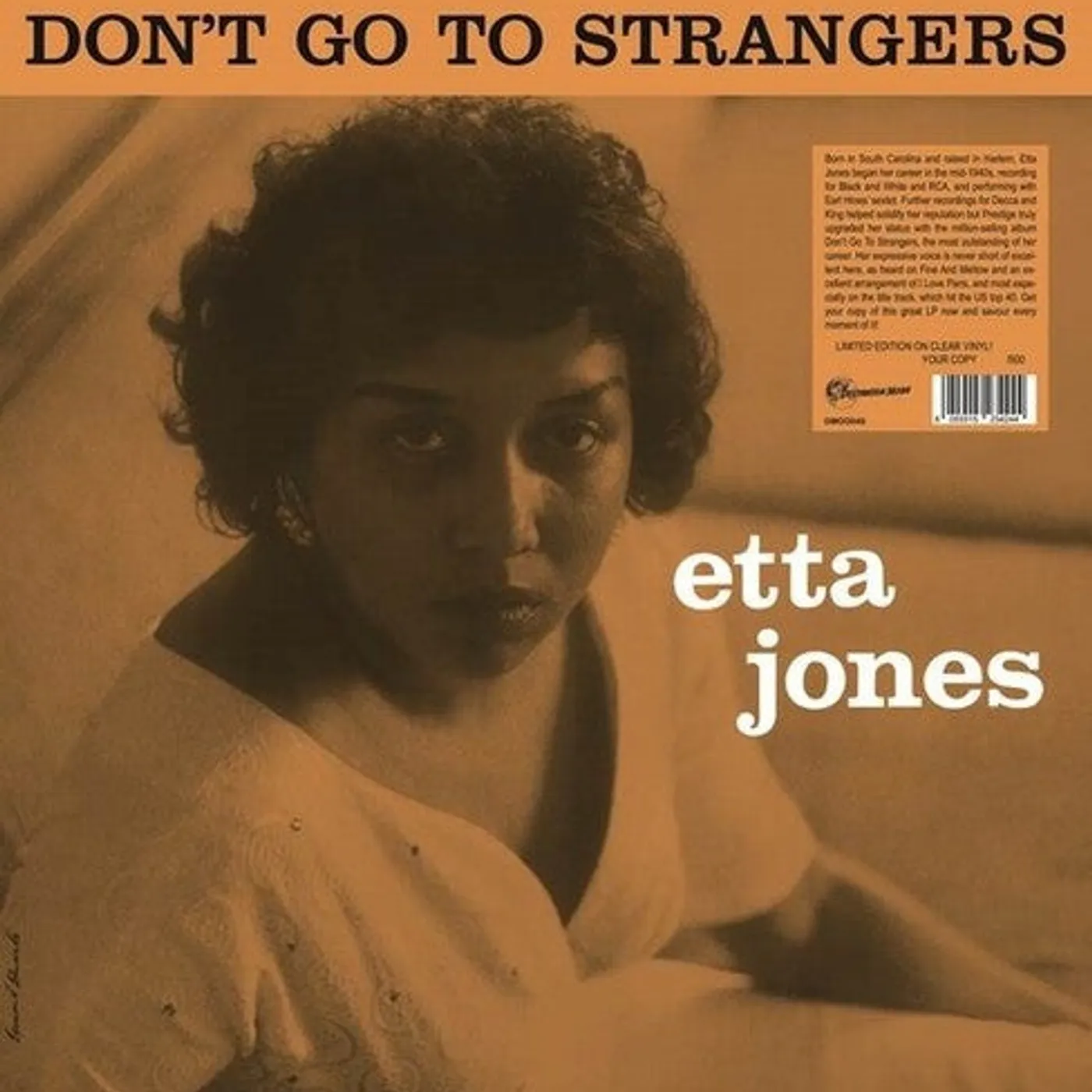 Etta Jones LP Vinyl - Don'T Go To Strangers