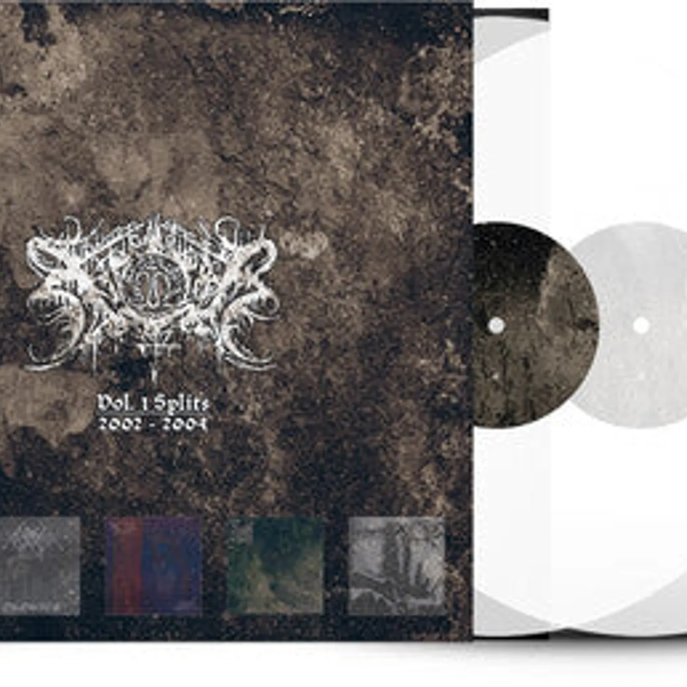 Xasthur LP Vinyl - Vol. 1 Splits 2002-2004 - Clear (Coloured Vinyl) (Cvnl)