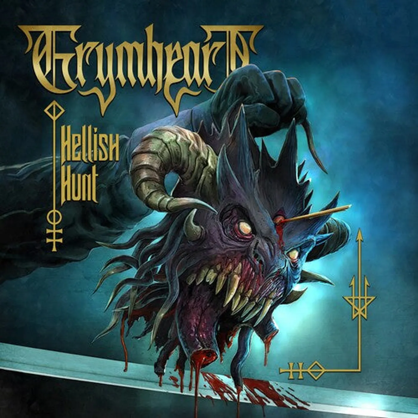 Grymheart LP Vinyl - Hellish Hunt (Cvnl) (Ltd) (Trq)