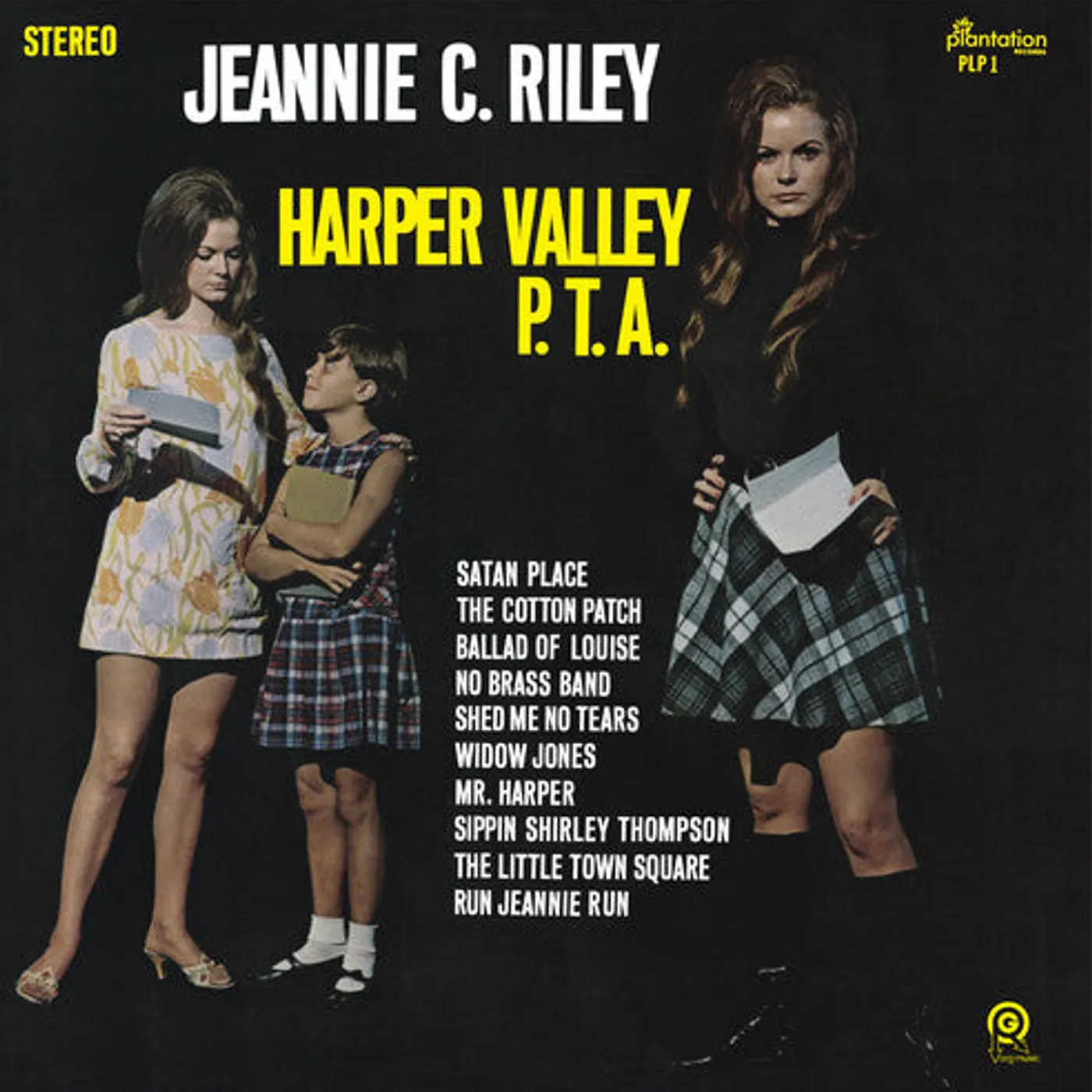 Jeannie C. Riley LP Vinyl - Harper Valley P.T.A. (Coloured Vinyl)