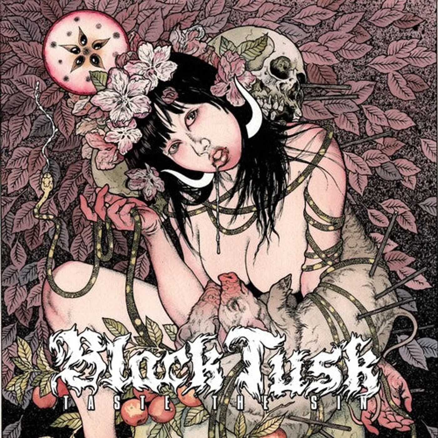 Black Tusk LP Vinyl - Taste The Sin (Coloured Vinyl) (Pnk) (Viol) (Wht) (Spla)