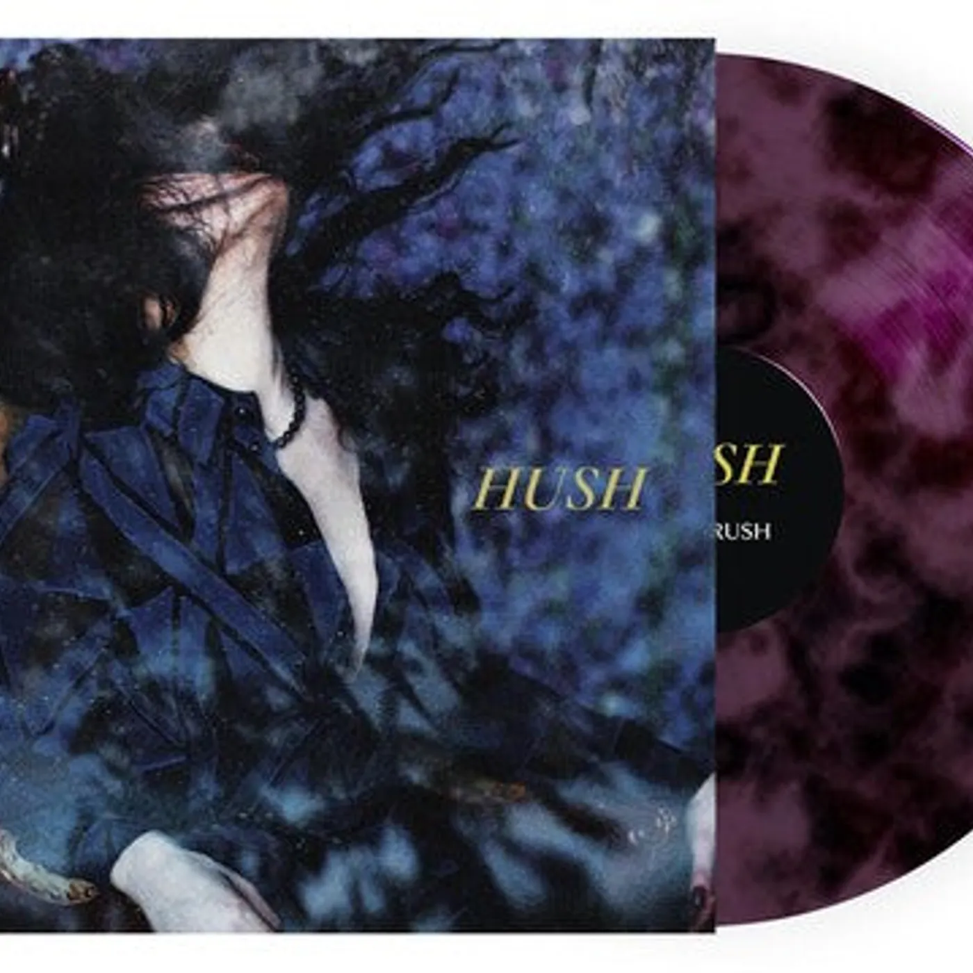 Slow Crush LP Vinyl - Hush (Blk) (Coloured Vinyl)