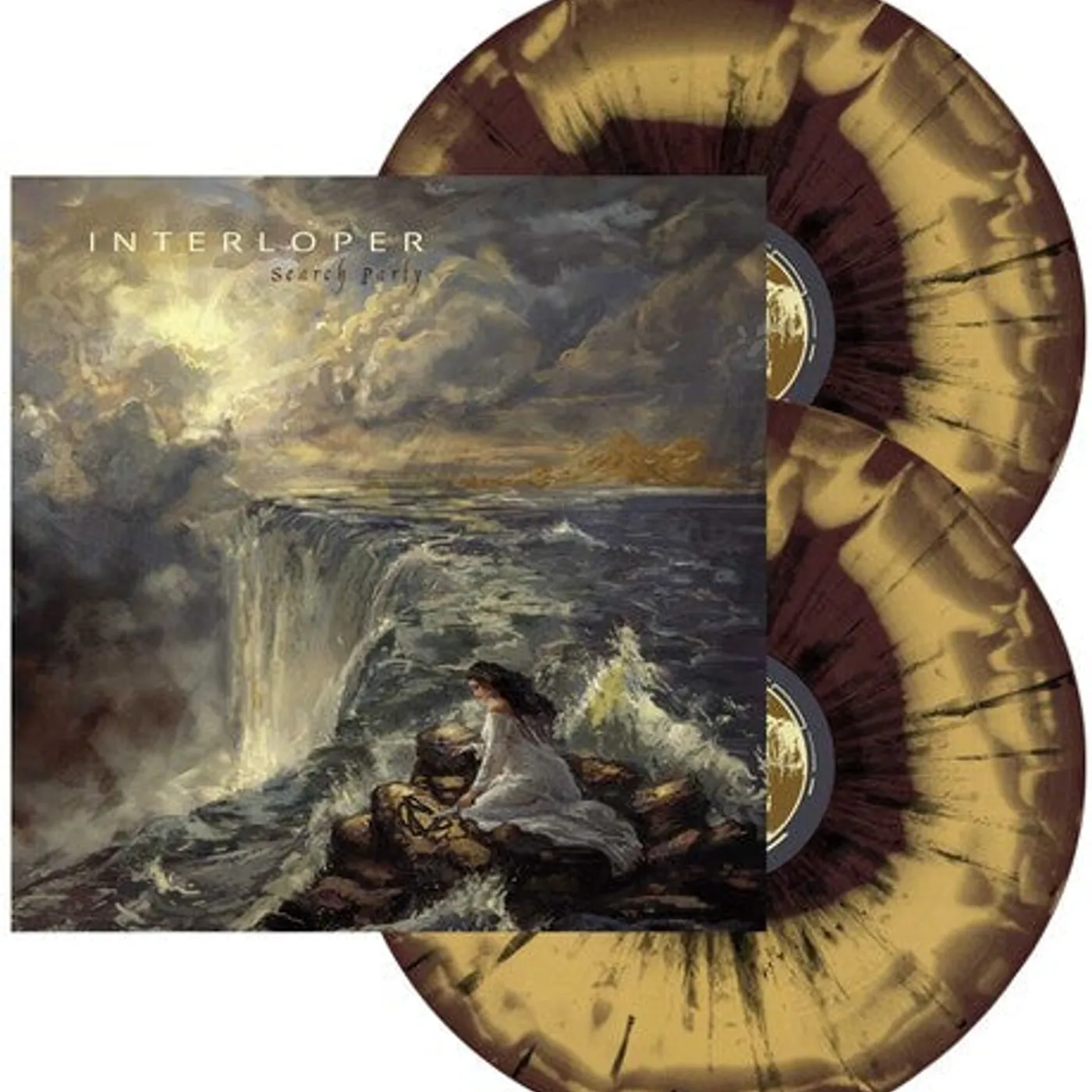Interloper LP Vinyl - Search Party (Mustard & Brown W/ Black Swirl)