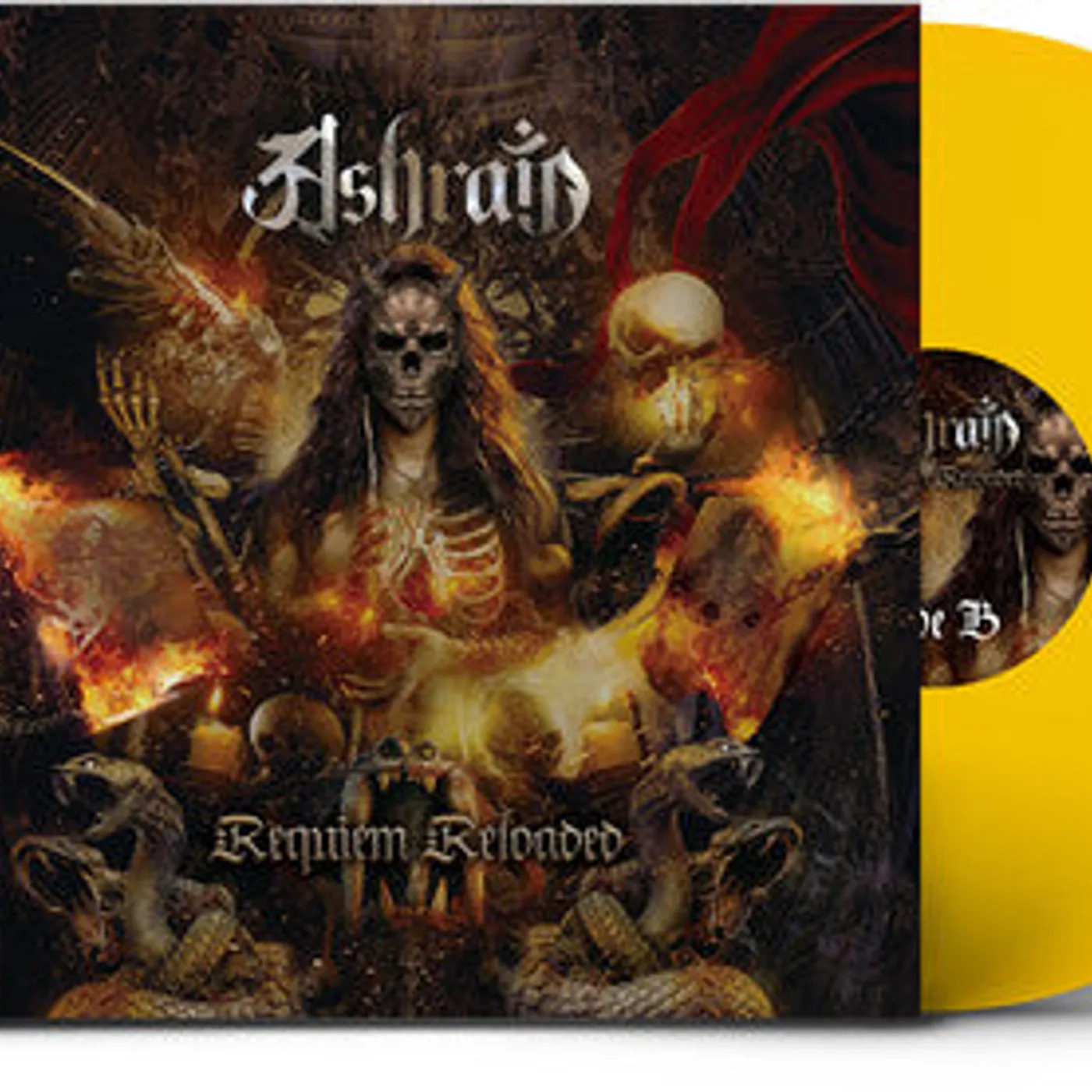 Ashrain LP Vinyl - Requiem Reloaded - Orange Transparent (Coloured Vinyl) (Ltd)