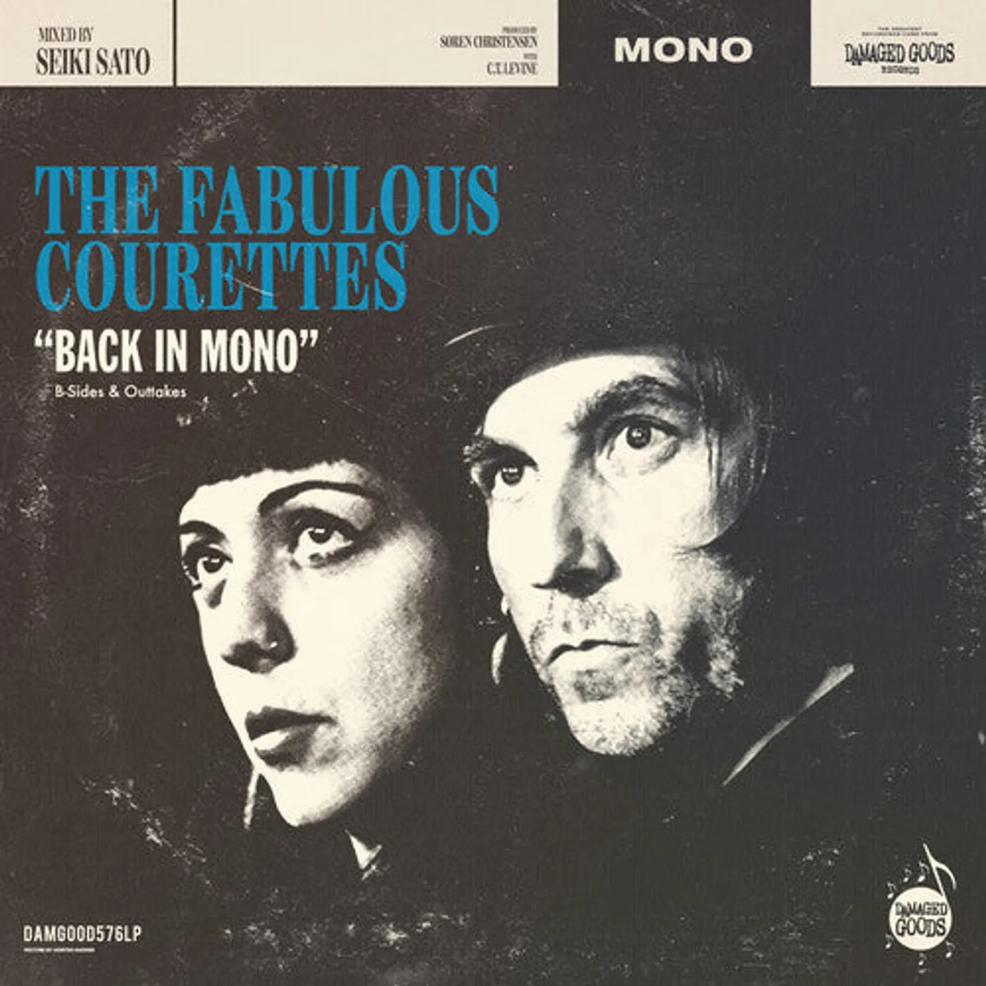 The Courettes LP Vinyl - Back In Mono (B-Sides & Outtakes) (10In)