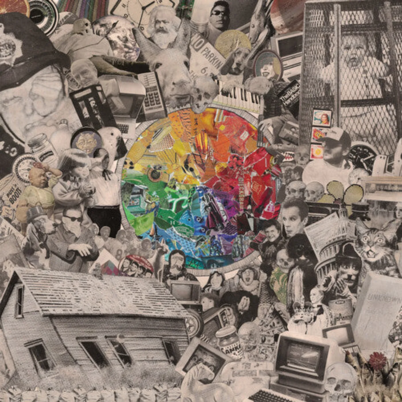 Dougie Poole LP Vinyl - Rainbow Wheel Of Death