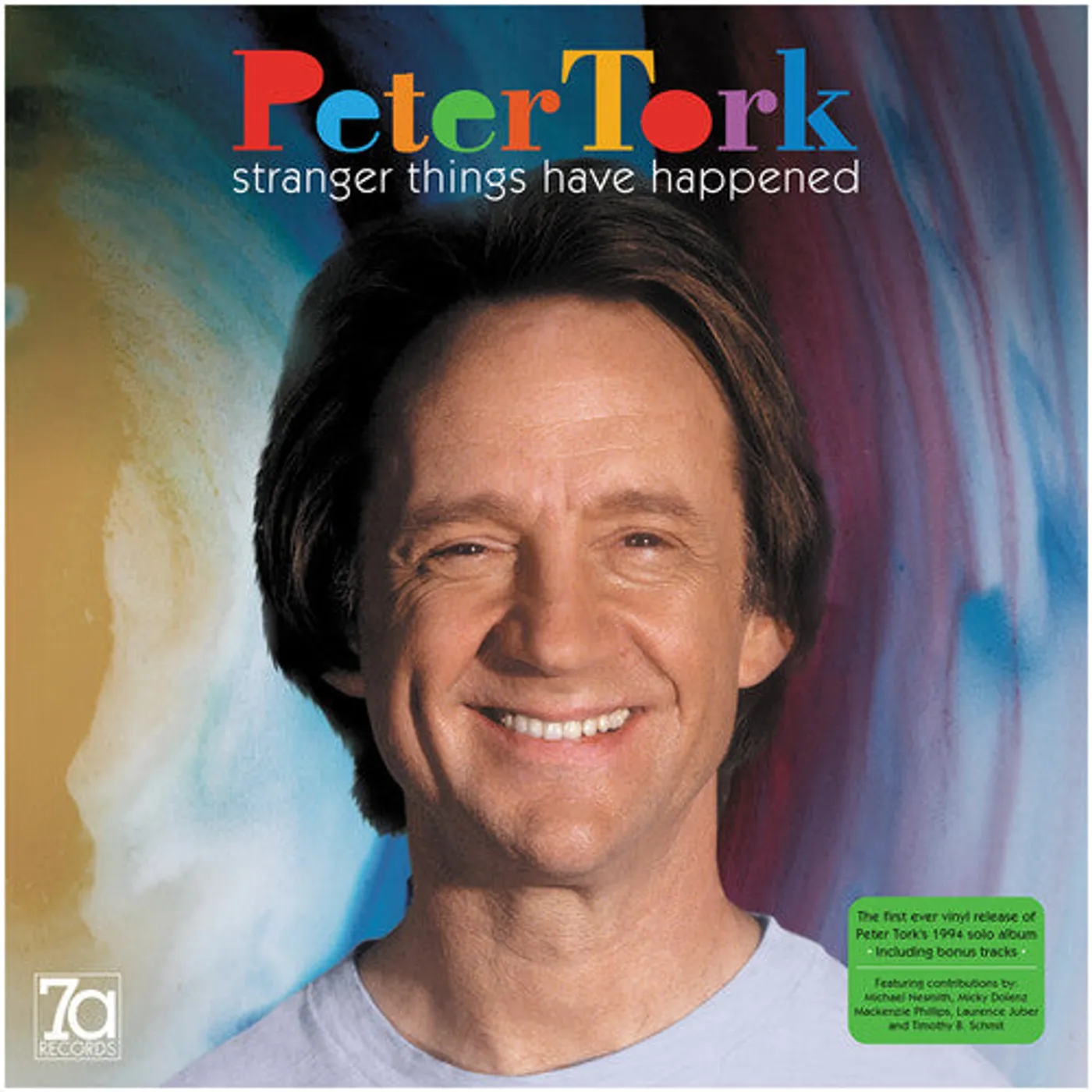 Peter Tork LP Vinyl - Stranger Things Have Happened (Coloured Vinyl) (Grn) (Ogv)