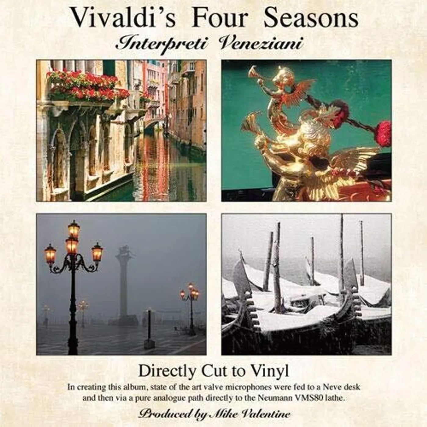 Interpreti Veneziani Chamber Orchestra LP Vinyl - Vivaldi The Four Seasons (Ogv)
