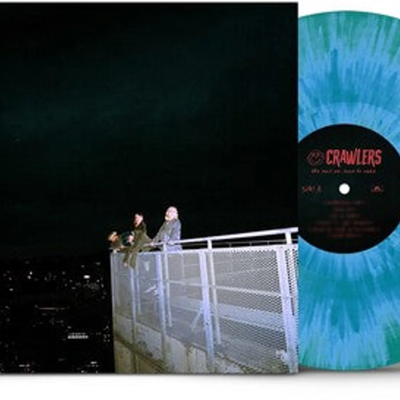 Crawlers LP Vinyl - Mess We Seem To Make (Blue) (Coloured Vinyl) (Altc) (Spla)