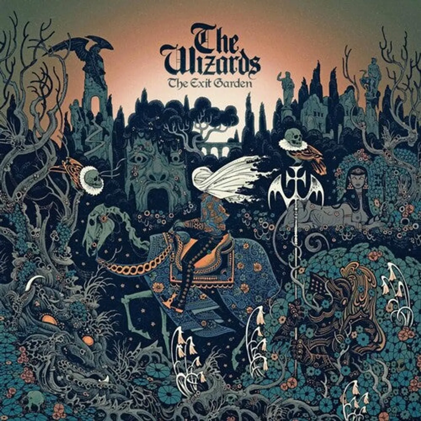 The Wizards LP Vinyl - Exit Garden - Orange (Coloured Vinyl) (Org)