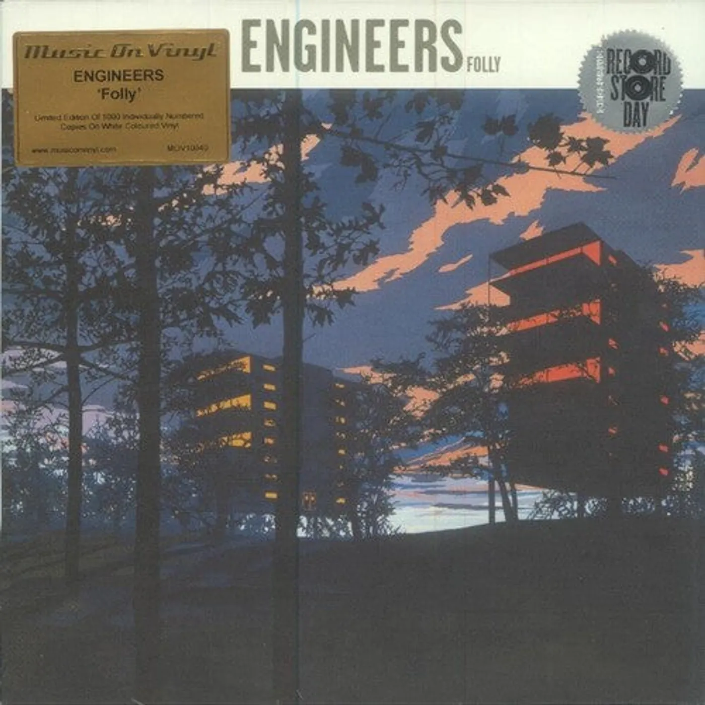 Engineers LP Vinyl - Folly (10In) (Coloured Vinyl) (Ep) (Ltd) (Wht)