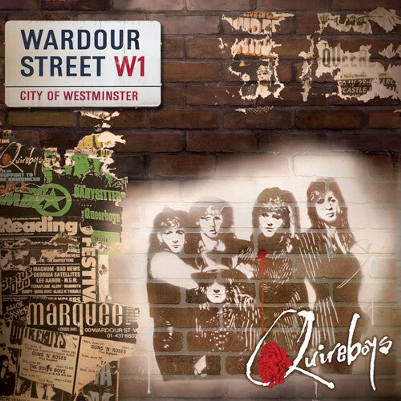 The Quireboys LP Vinyl - Wardour Street