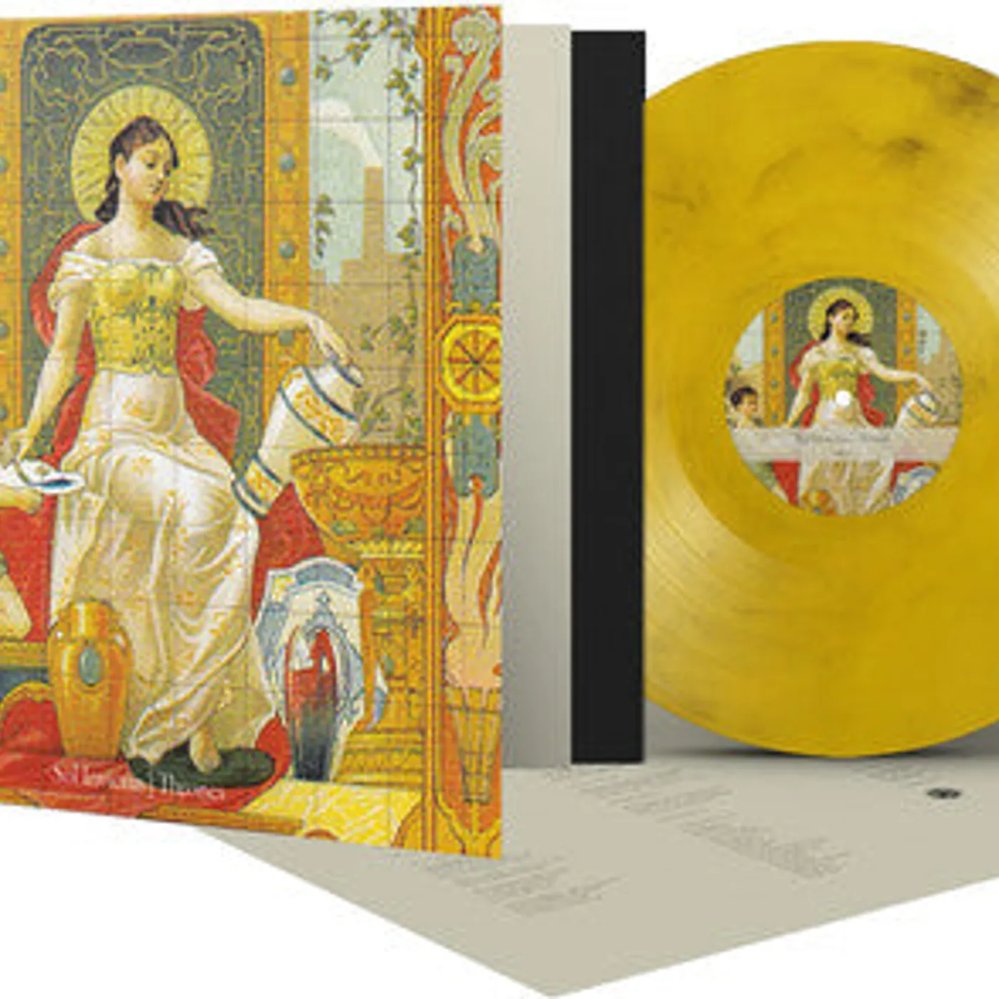 Sol Invictus LP Vinyl - Thrones (Blk) (Coloured Vinyl) (Cvnl) (Gate Fold) (Ylw)