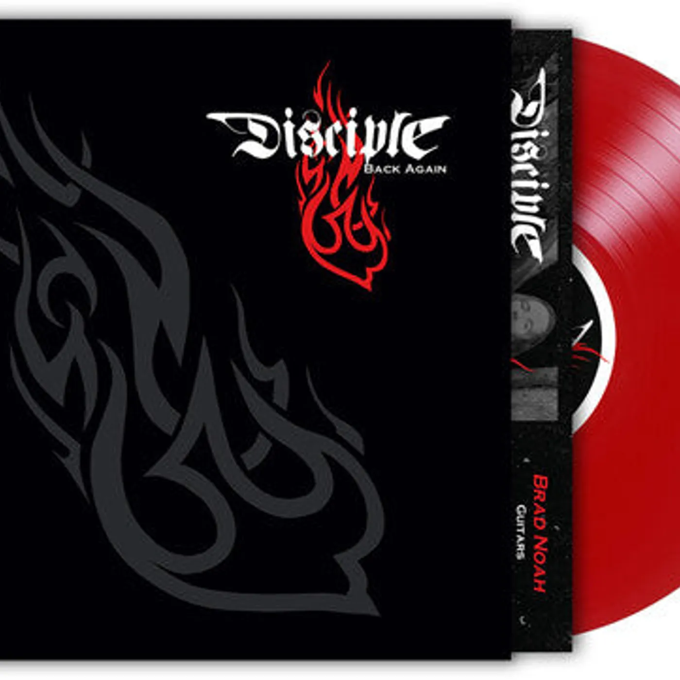 Disciple LP Vinyl - Back Again - Red (Coloured Vinyl) (Ltd) (Red) (Rmst)