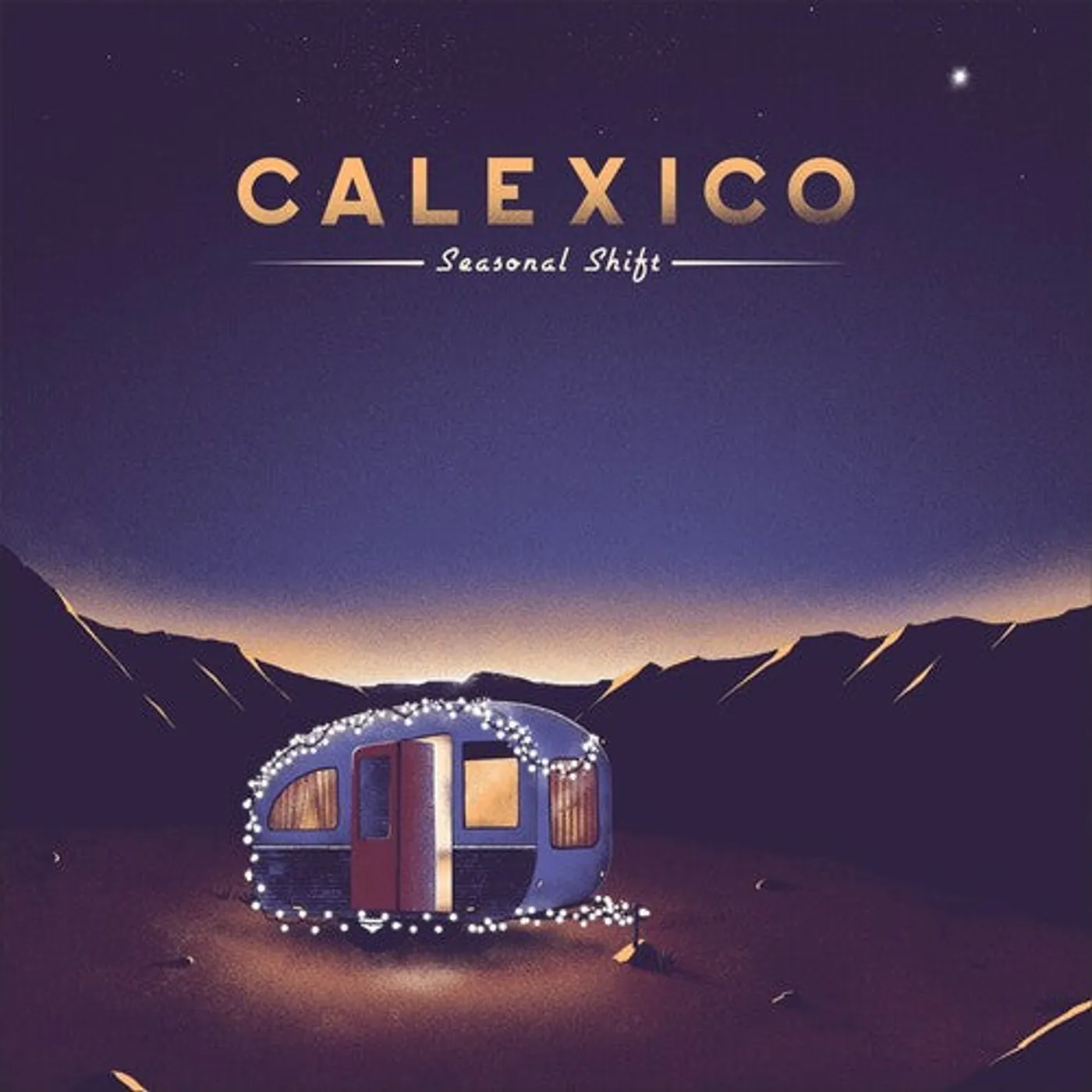 Calexico LP Vinyl - Seasonal Shift - Summer Sky Wave (Coloured Vinyl)