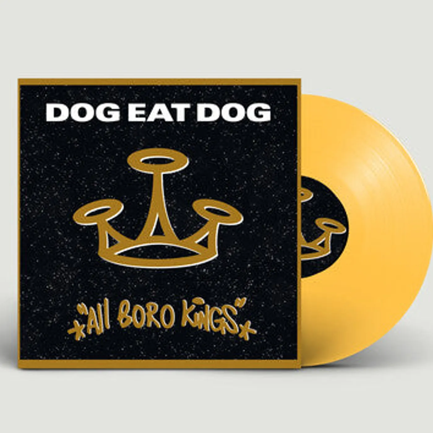 Dog Eat Dog LP Vinyl - All Boro Kings - Yellow (Coloured Vinyl) (Ltd) (Ylw)