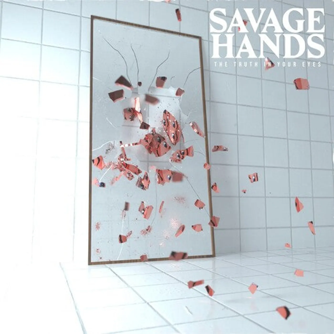 Savage Hands LP Vinyl - Truth In Your Eyes - Clear W/Red Splatter (Cvnl)