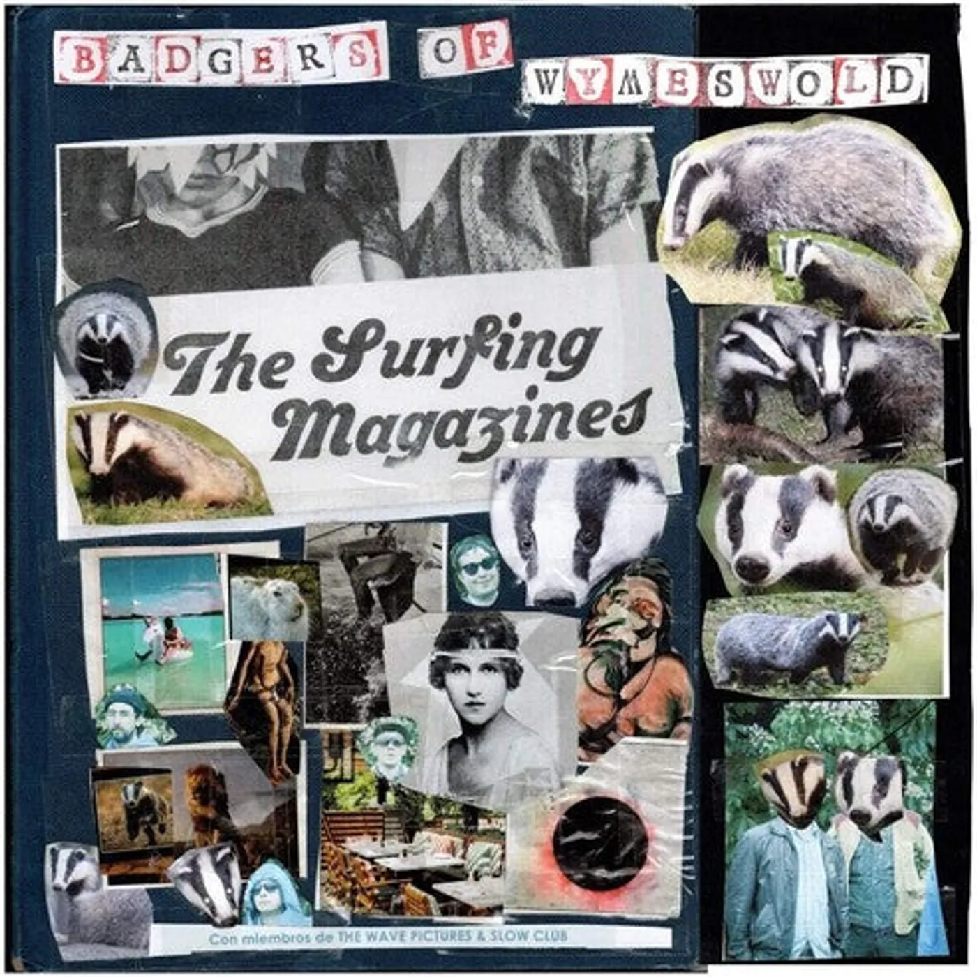 The Surfing Magazines LP Vinyl - Badgers Of Wymeswold (Coloured Vinyl) (Crem) (Red) (Uk)