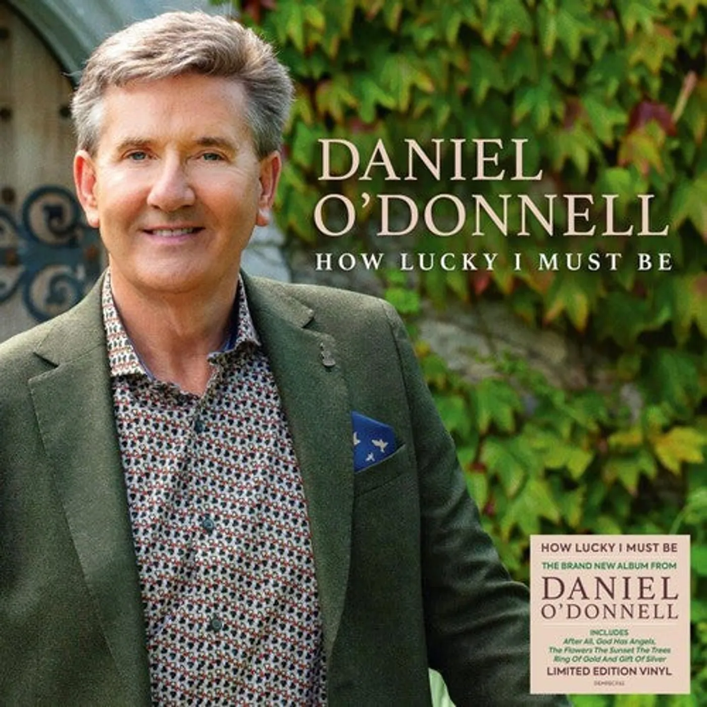 Daniel O'Donnell LP Vinyl - How Lucky I Must Be (Blk) (Uk)