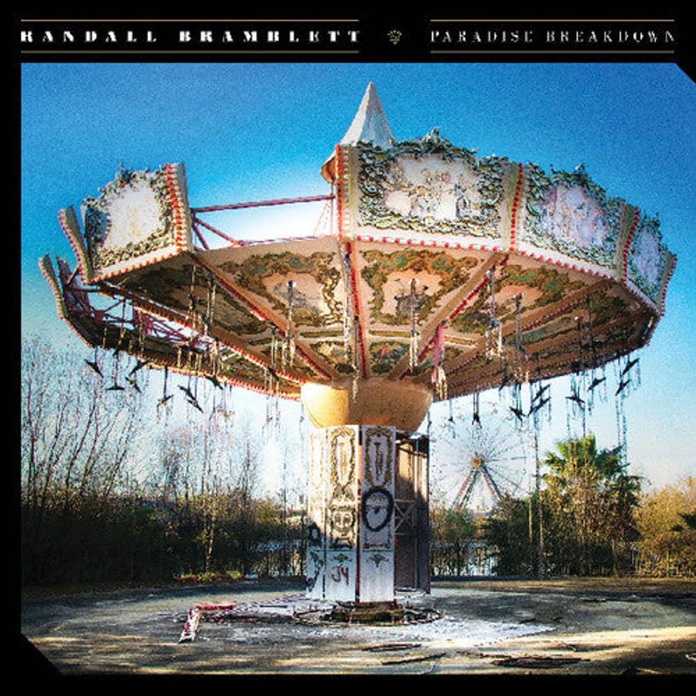 Randall Bramblett LP Vinyl - Paradise Breakdown (Blue) (Coloured Vinyl) (Auto)