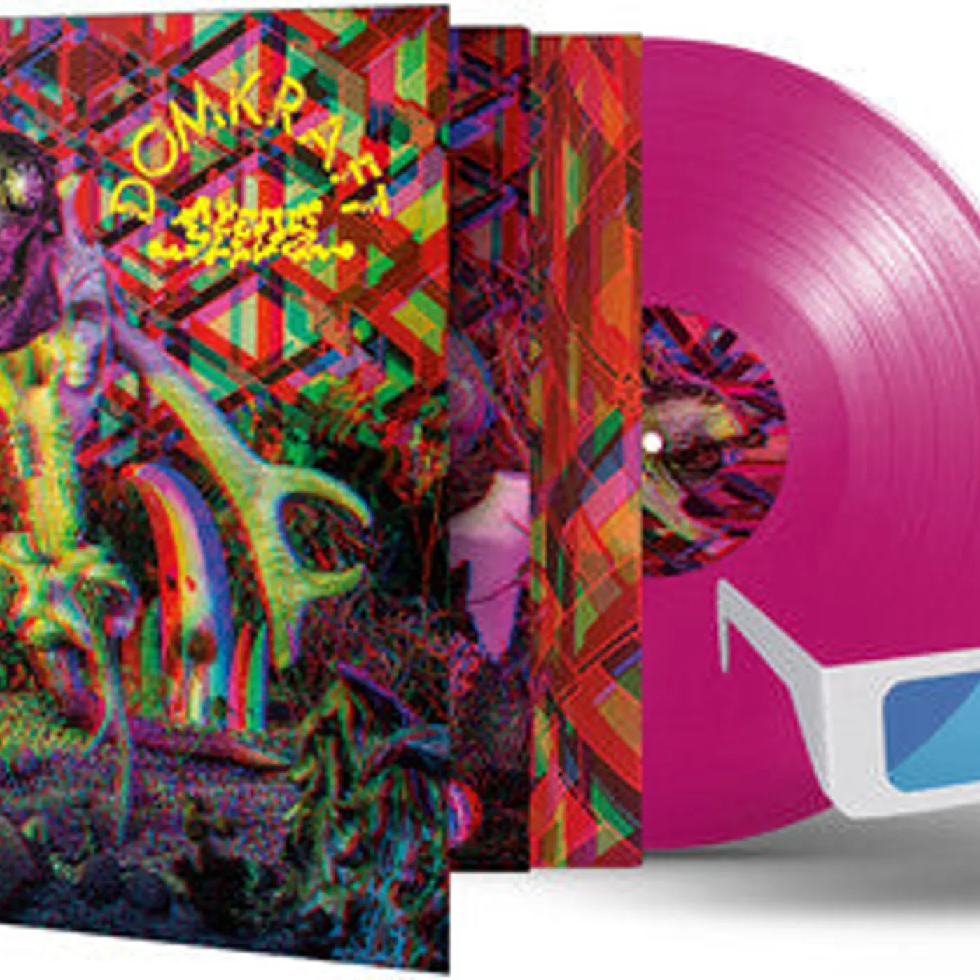 Domkraft LP Vinyl - Seeds - Violet Transparent (Gate Fold) (Ltd) (Viol)