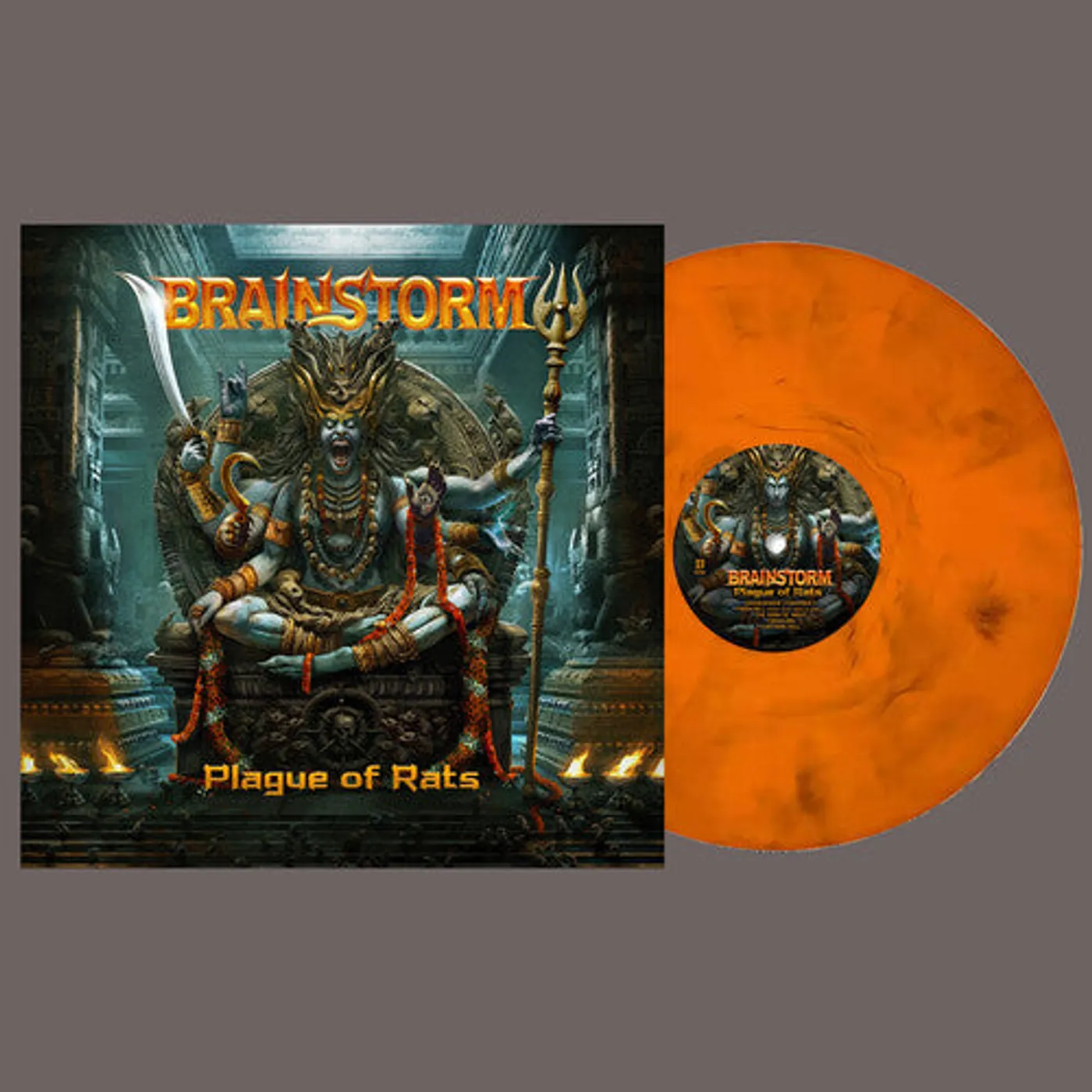 Brainstorm LP Vinyl - Plague Of Rats