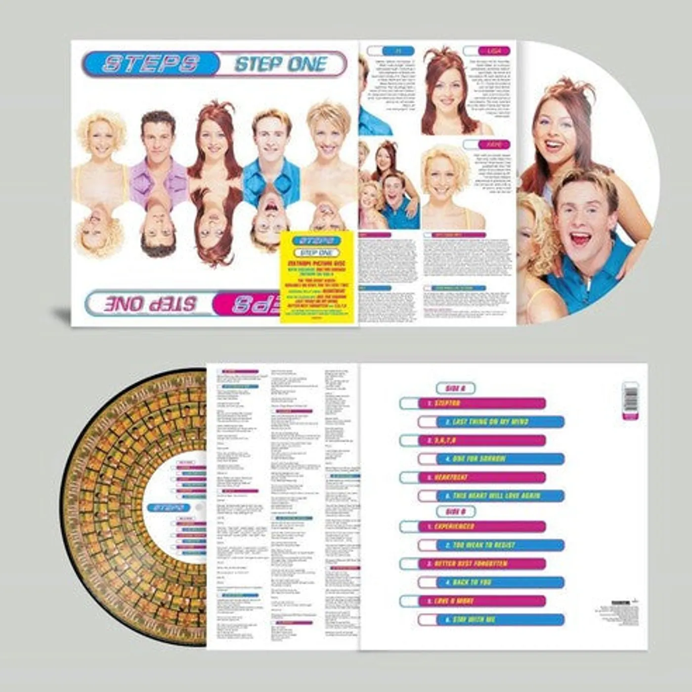 Steps LP Vinyl - Step One (Pict) (Uk)
