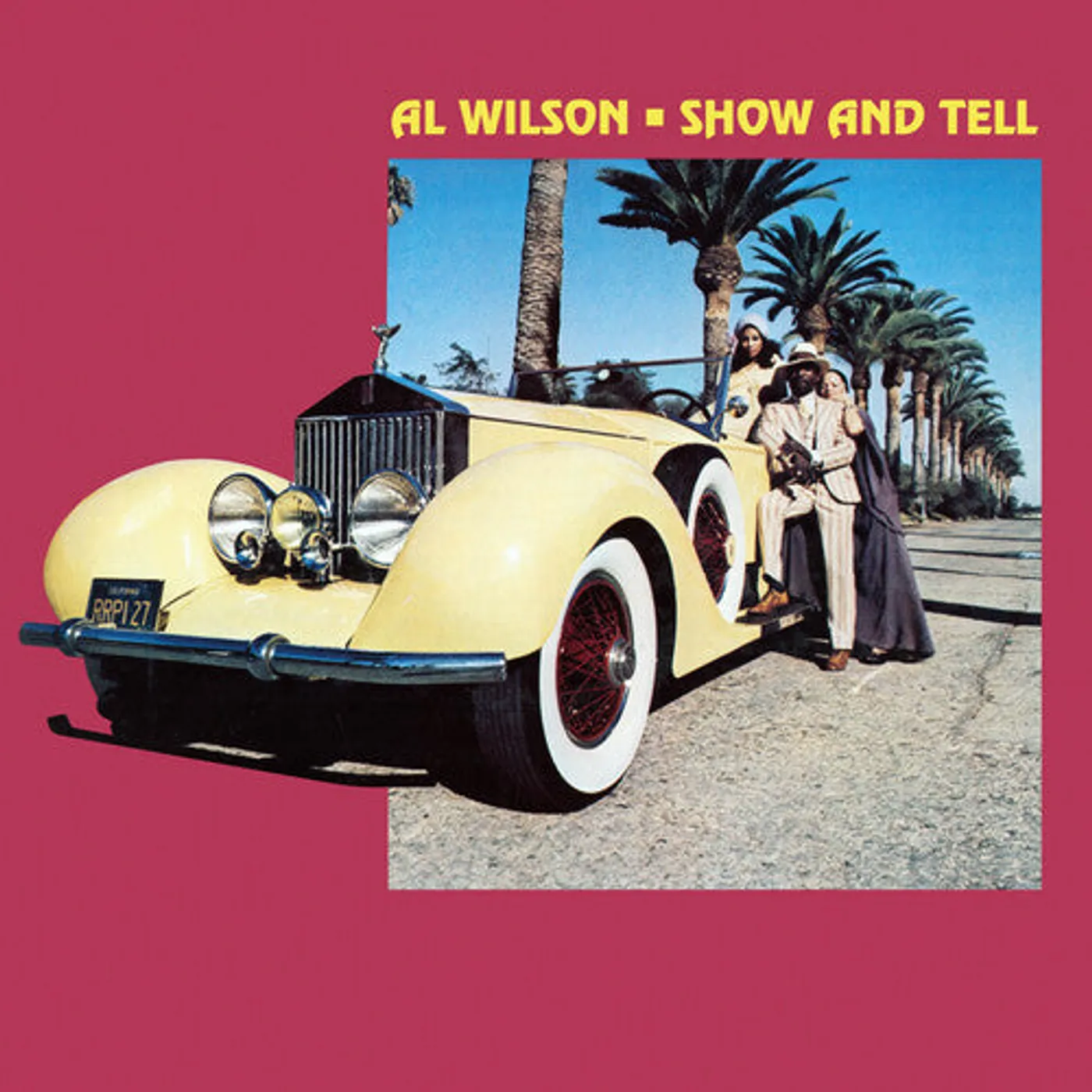 Al Wilson LP Vinyl - Show & Tell - Yellow (Coloured Vinyl) (Ylw)