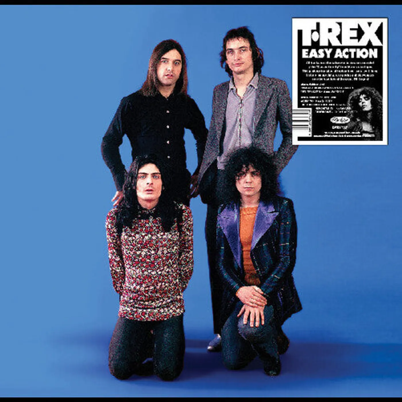 T. Rex LP Vinyl - Easy Action (Blue) (Coloured Vinyl) (Gate Fold) (Org)