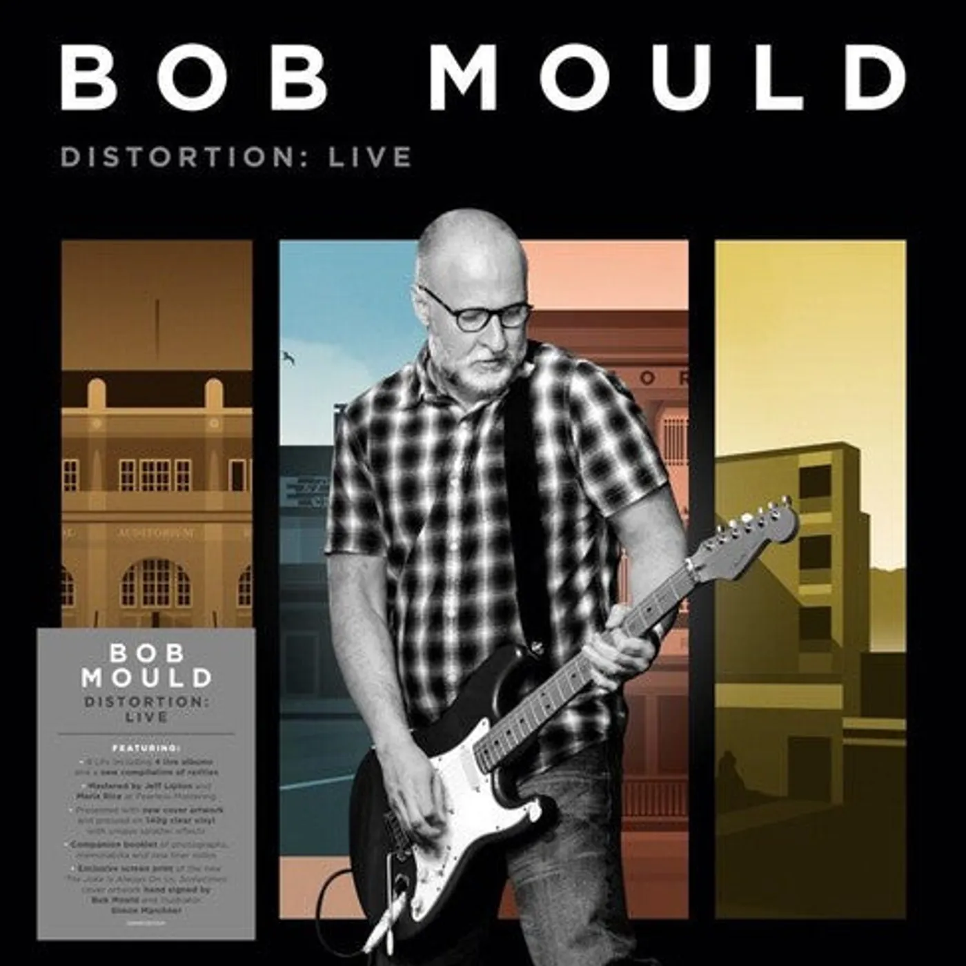 Bob Mould LP Vinyl - Distortion: Live (Box) (Coloured Vinyl) (Cvnl) (Ofgv) (Auto)