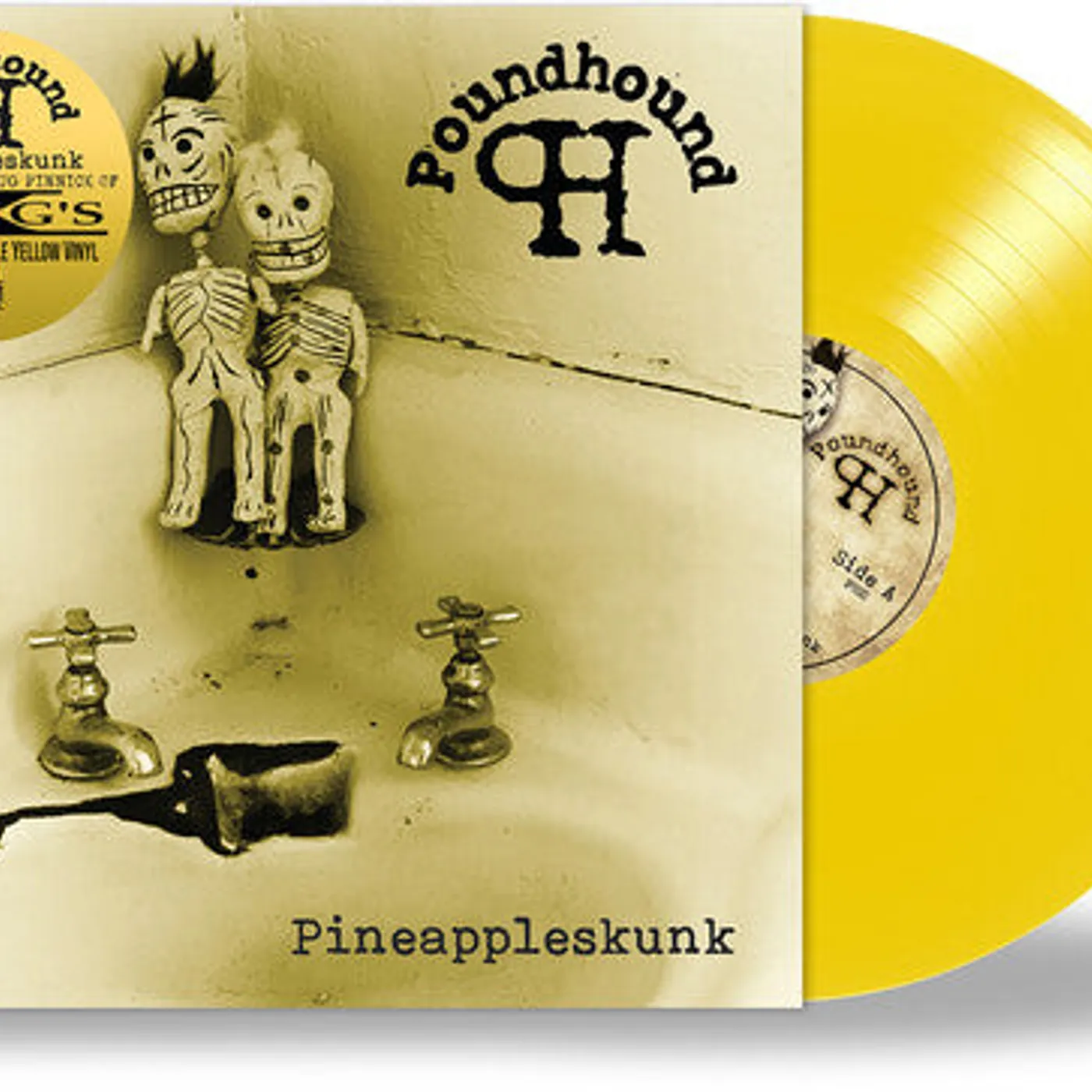 Poundhound LP Vinyl - Pineappleskunk (Coloured Vinyl) (Ylw)