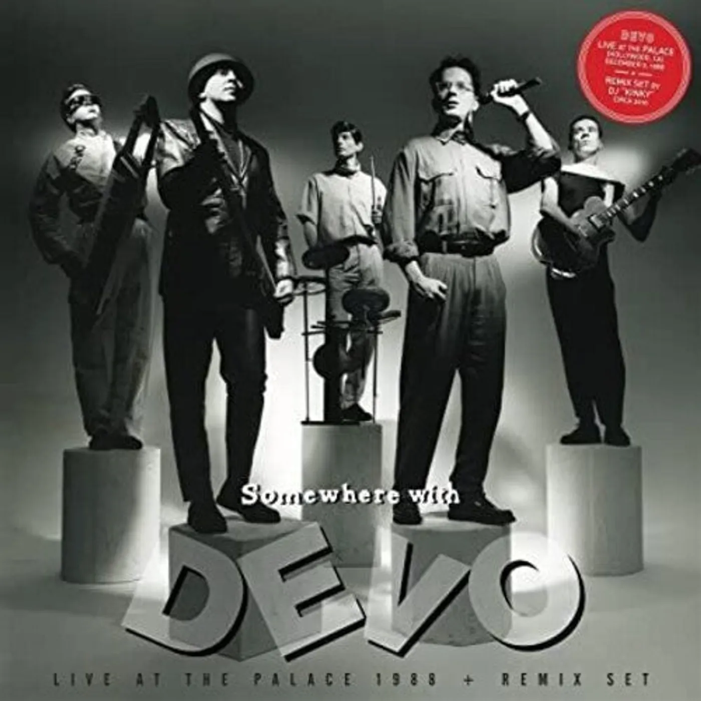 Devo LP Vinyl - Somewhere With Devo (Coloured Vinyl) (Ylw)