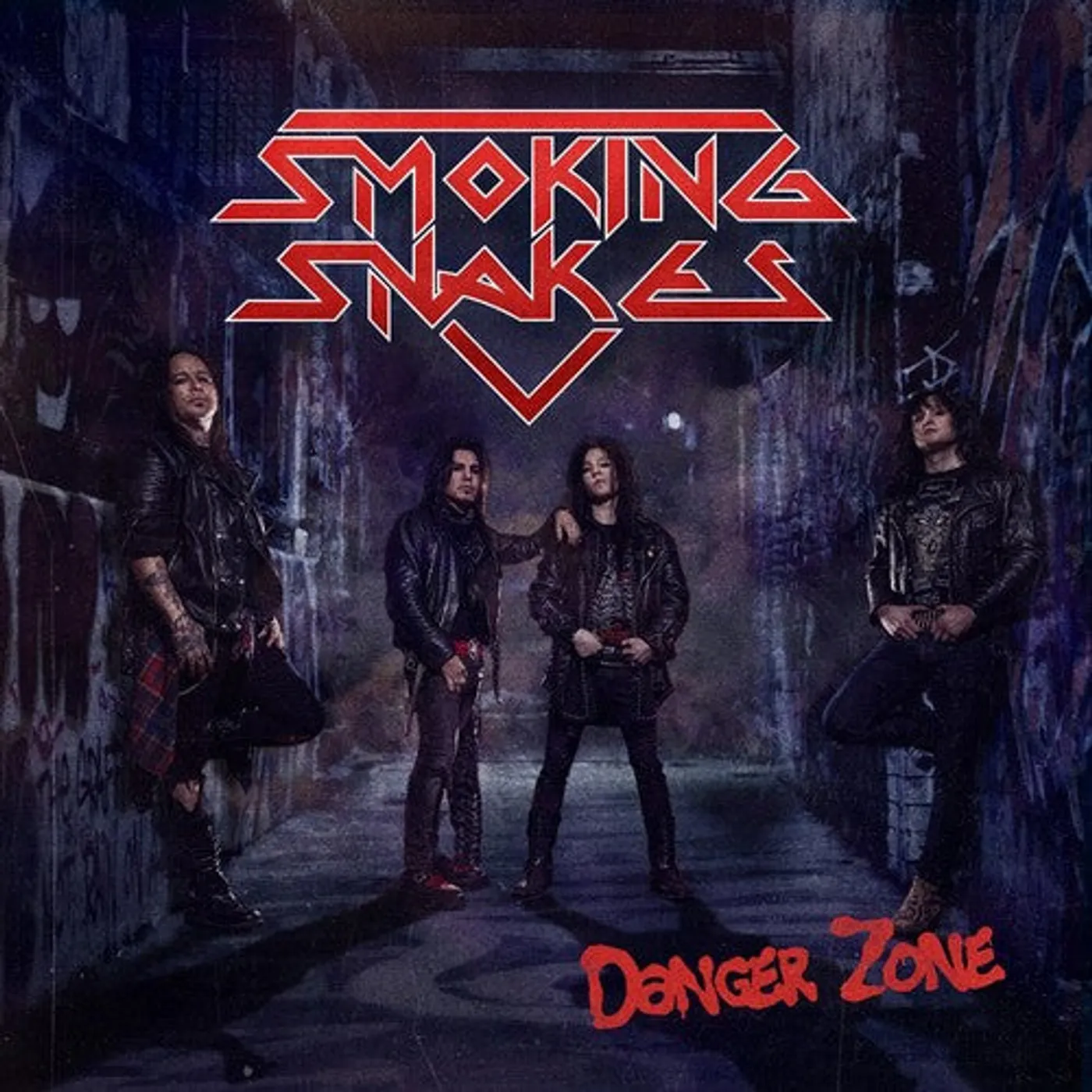 Smoking Snakes LP Vinyl - Danger Zone (Coloured Vinyl) (Red) (Ita)