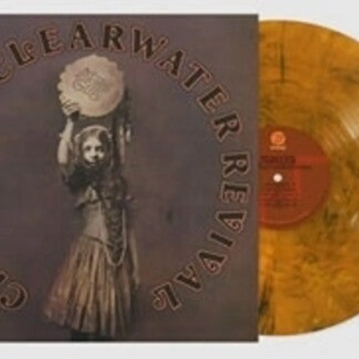 Ccr ( Creedence Clearwater Revival ) LP Vinyl - Mardi Gras - Gold Smoke Vinyl (Coloured Vinyl) (Gol) (Ltd)