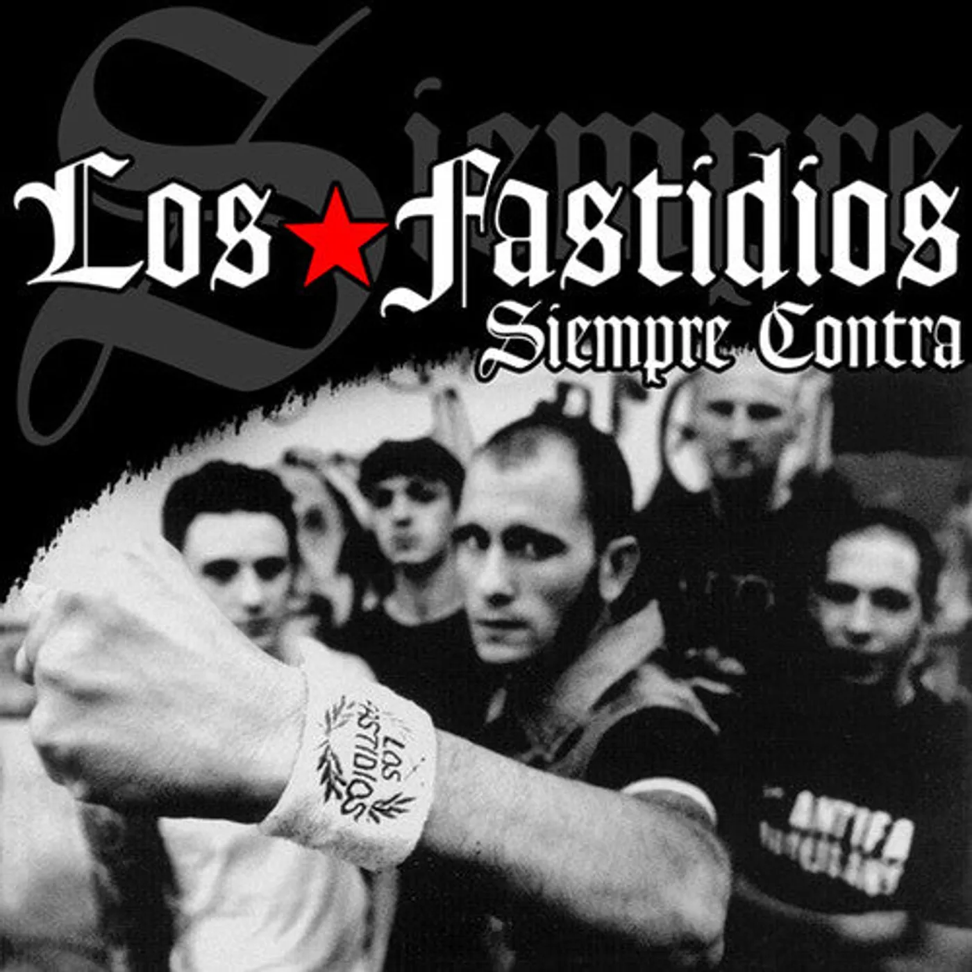 Los Fastidios LP Vinyl - Siempre Contra (Coloured Vinyl) (Red)