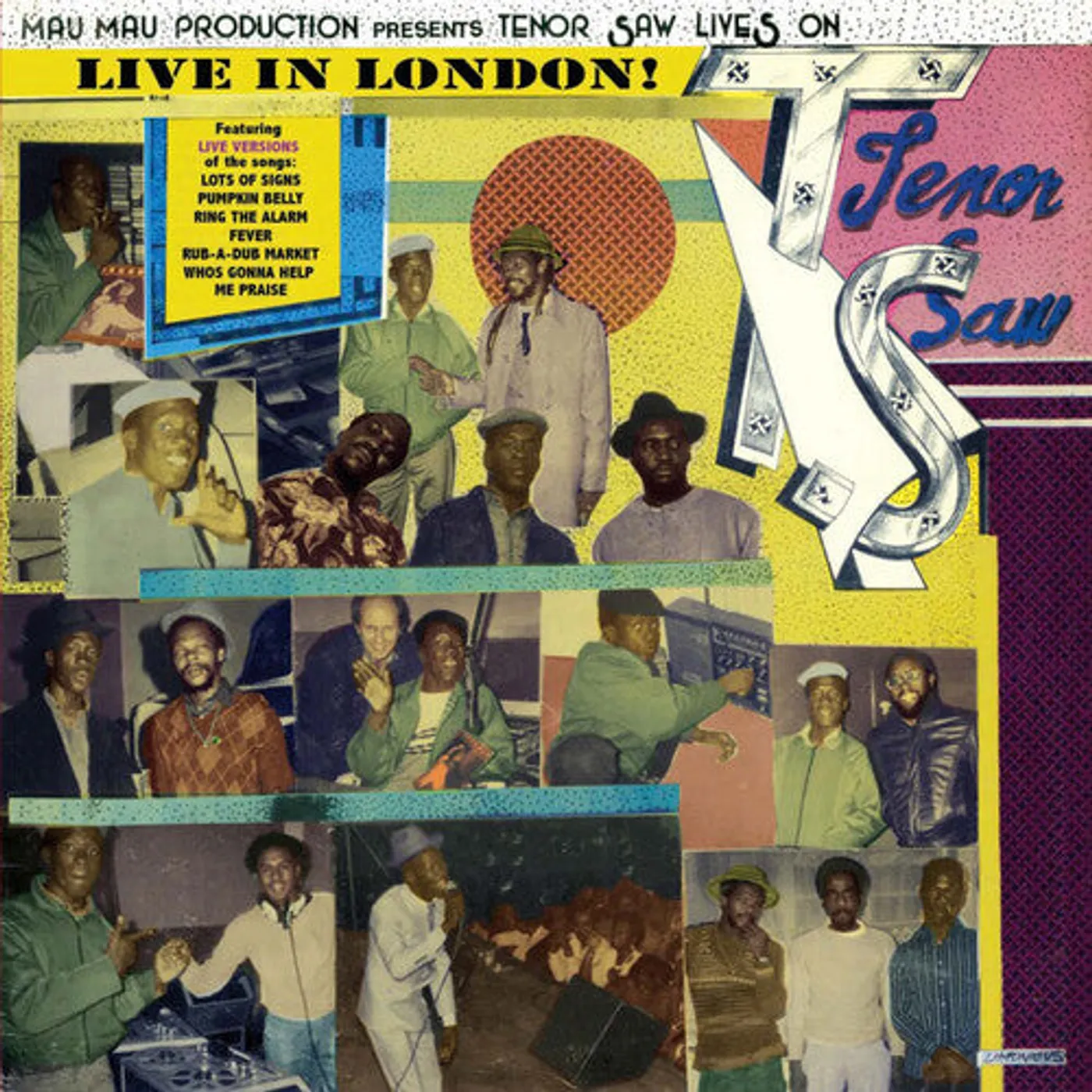 Tenor Saw LP Vinyl - Live In London
