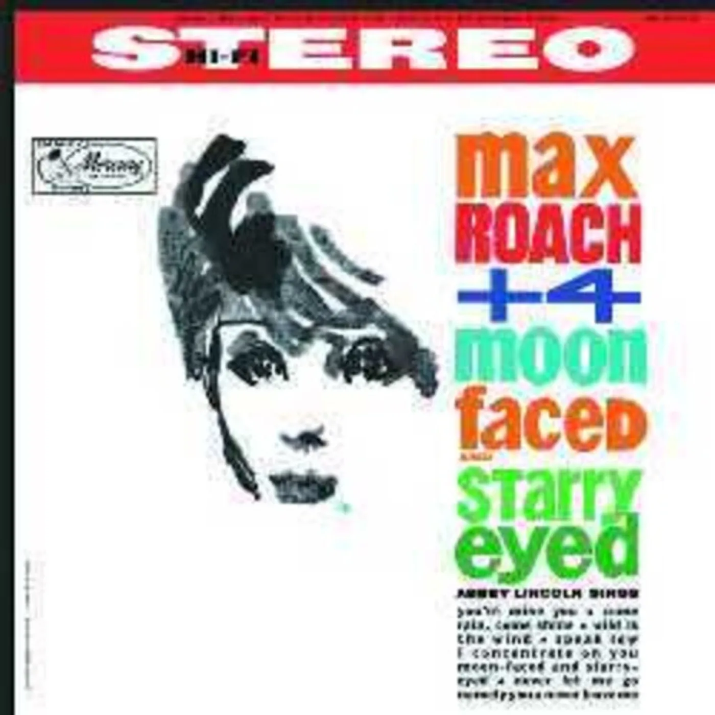 Max Roach LP Vinyl - Moon Faced And Starry Eyed (Verve Request Series)