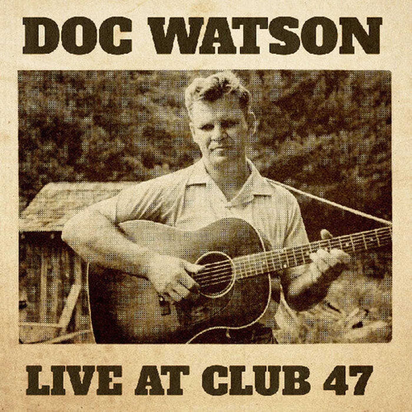 Doc Watson LP Vinyl - Live At Club 47